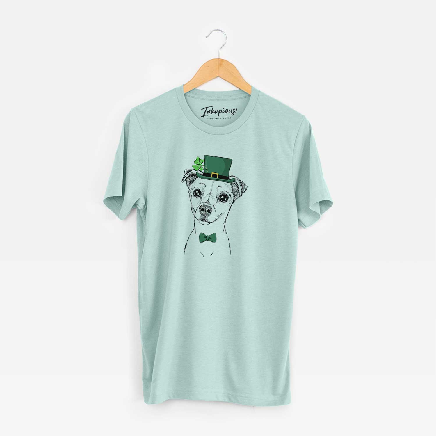 St. Patrick's Izzy the Chiweenie - Unisex Crewneck