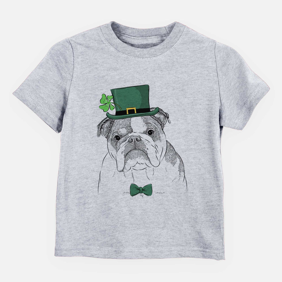 St. Patricks Jack the English Bulldog - Kids/Youth/Toddler Shirt