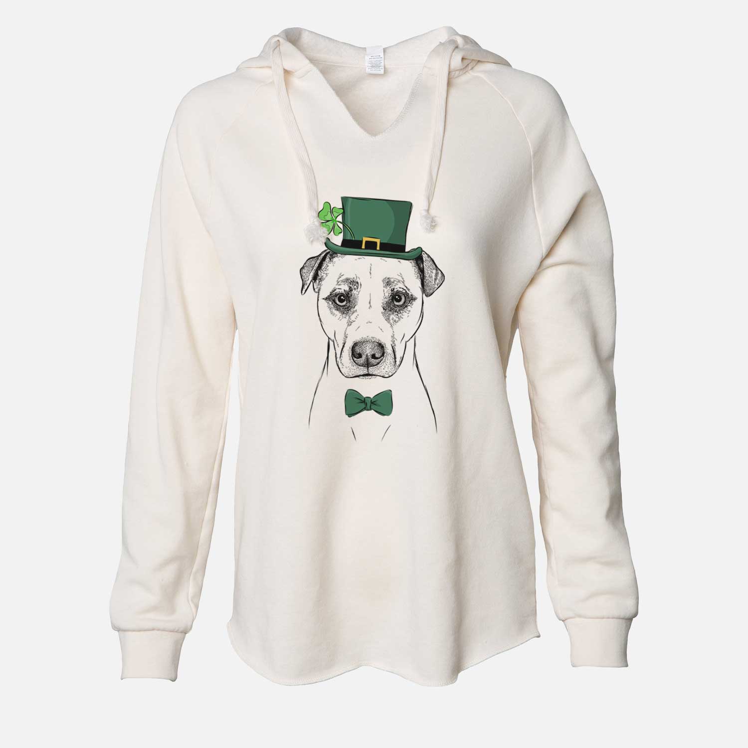 St. Patrick's Jack the Poi Dog - Cali Wave Hooded Sweatshirt