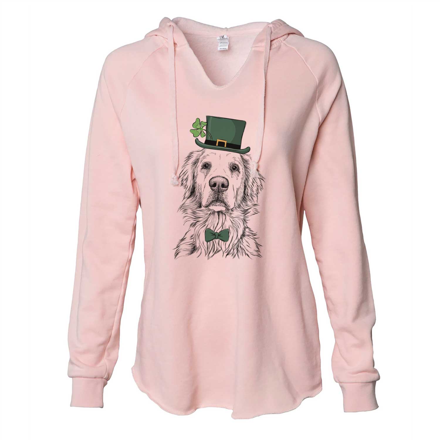 St. Patrick's Jake aroni the Golden Retriever - Cali Wave Hooded Sweatshirt