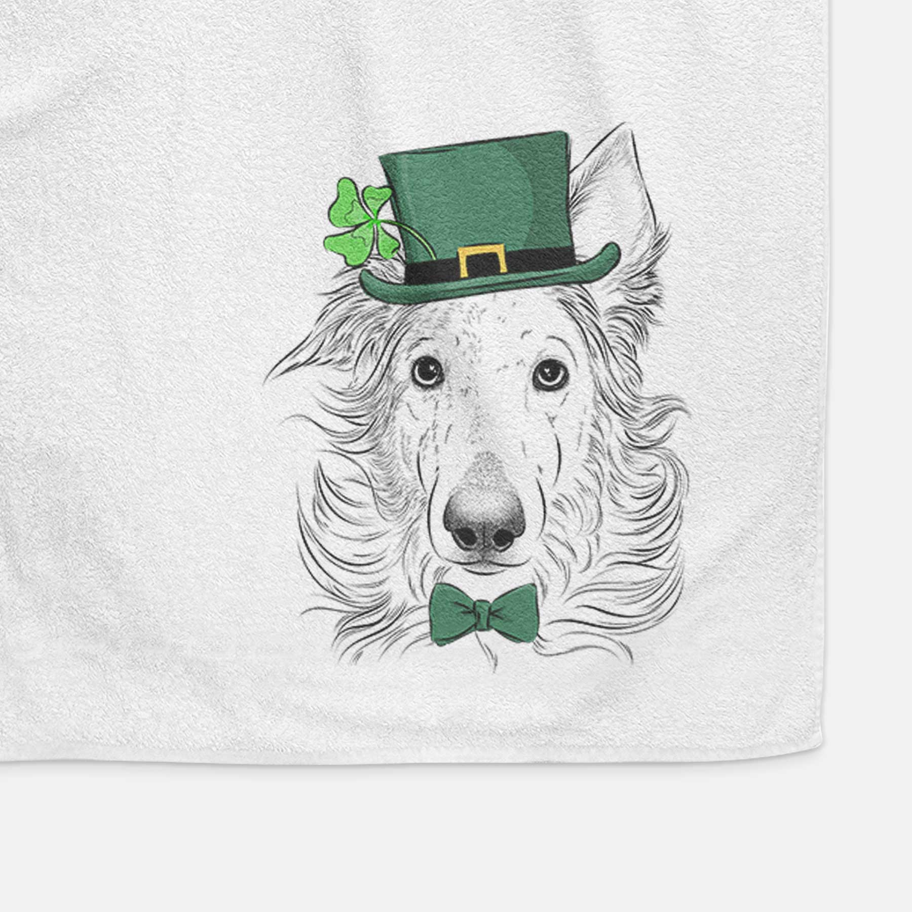 Jasha the Borzoi Decorative Hand Towel