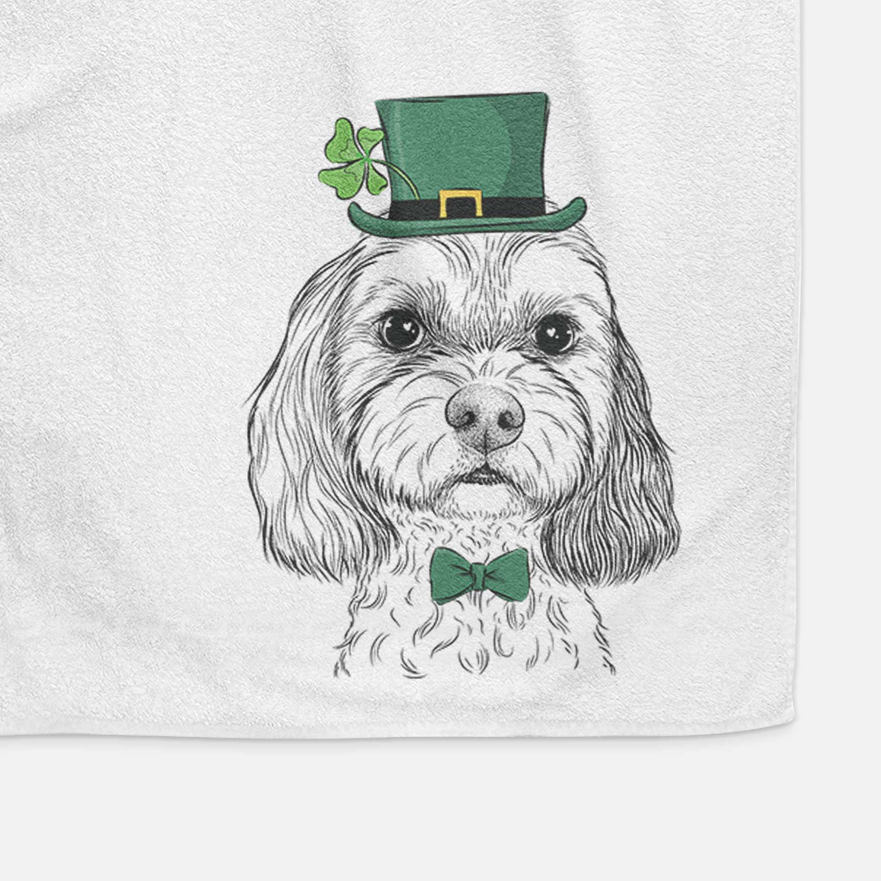 Jasper Diggins the Cavapoo Decorative Hand Towel