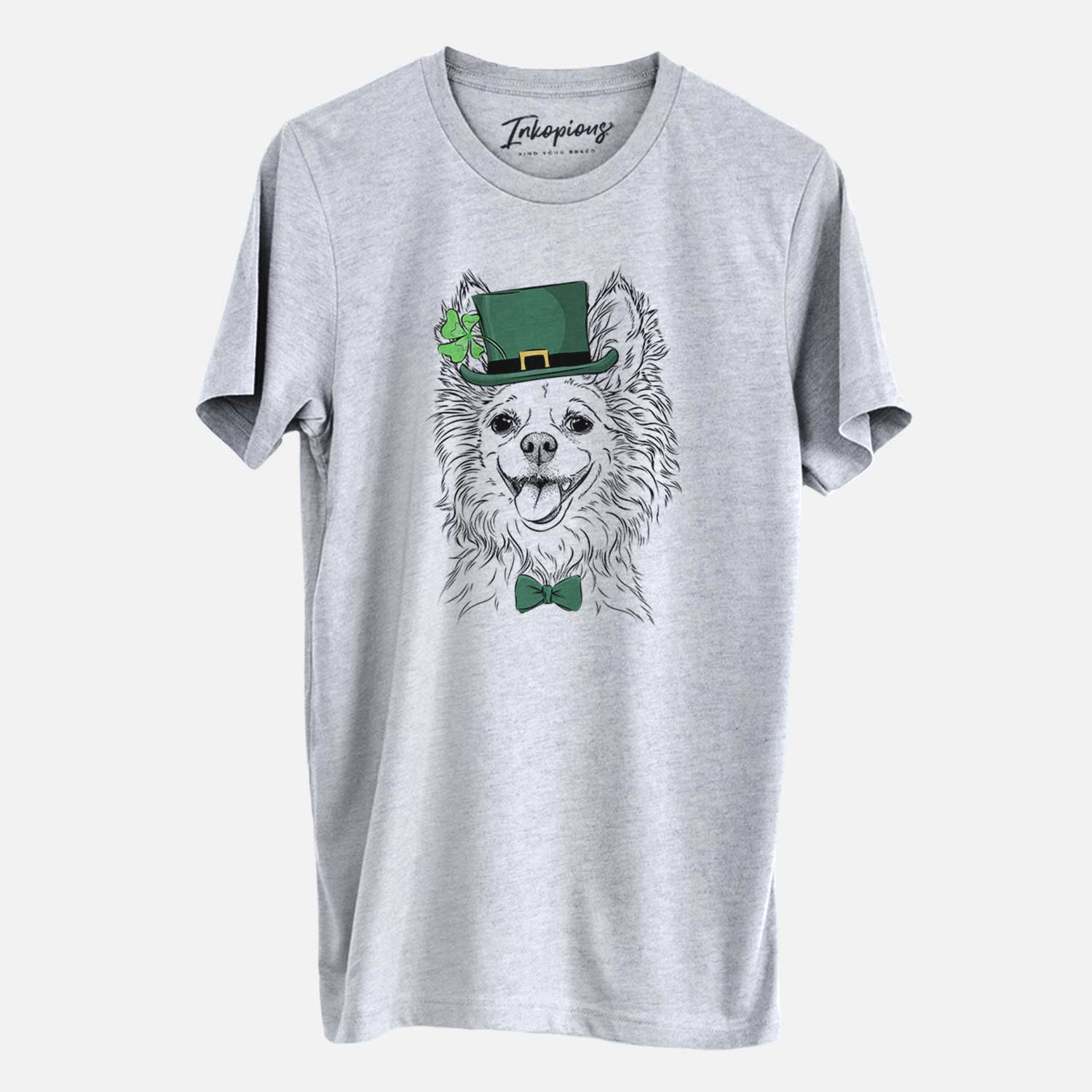 St. Patrick's Jasper the Pomchi - Unisex Crewneck