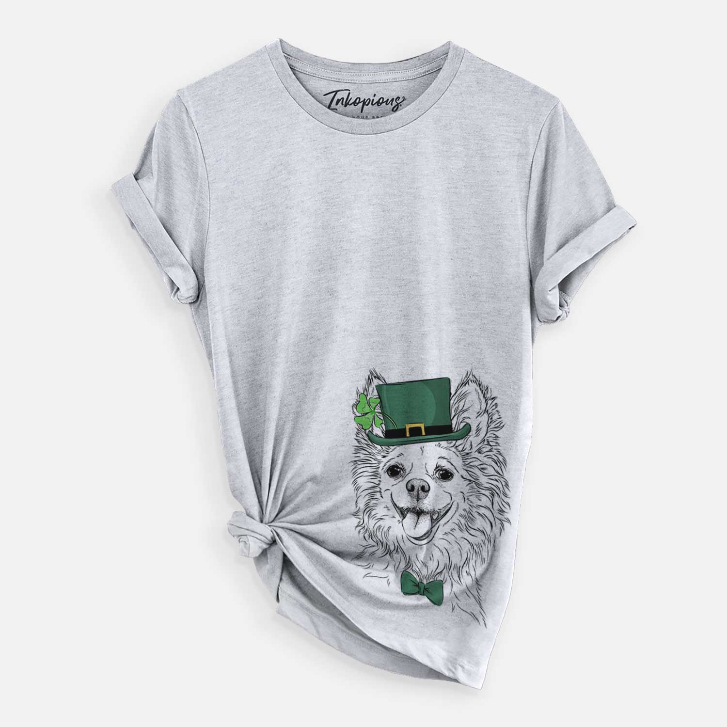 St. Patrick's Jasper the Pomchi - Unisex Crewneck