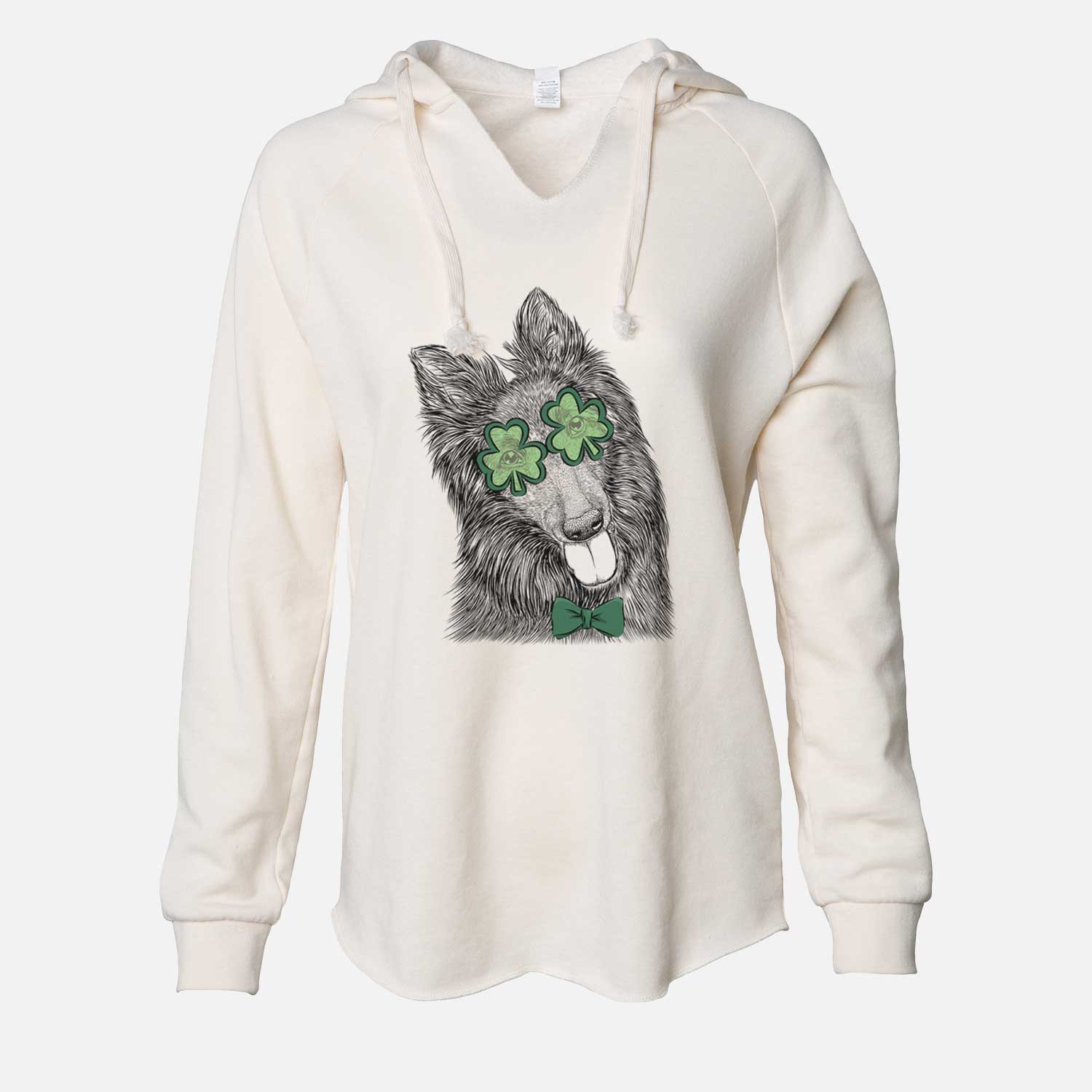 St. Patrick's Jaxx the Belgian Tervuren - Cali Wave Hooded Sweatshirt