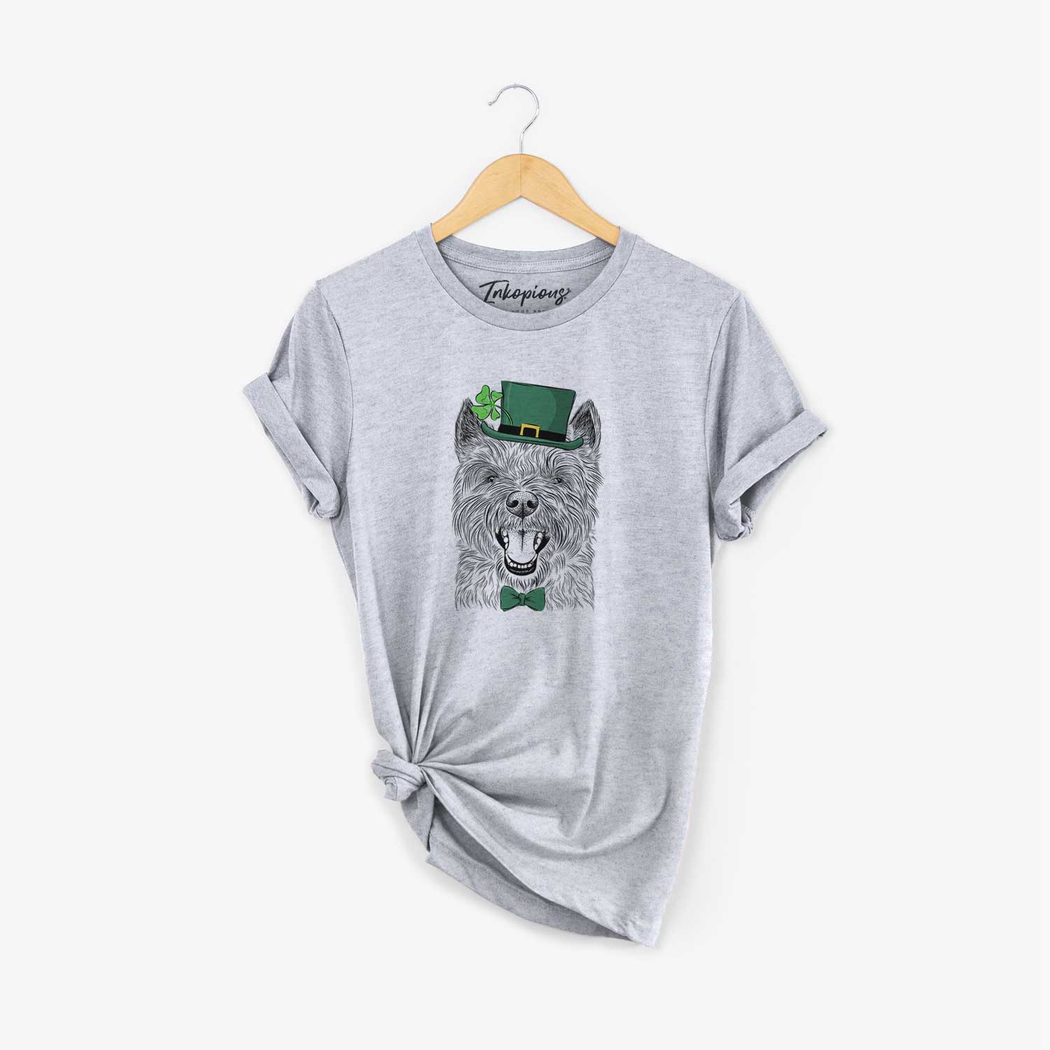 St. Patrick's Jeff the Cairn Terrier - Unisex Crewneck