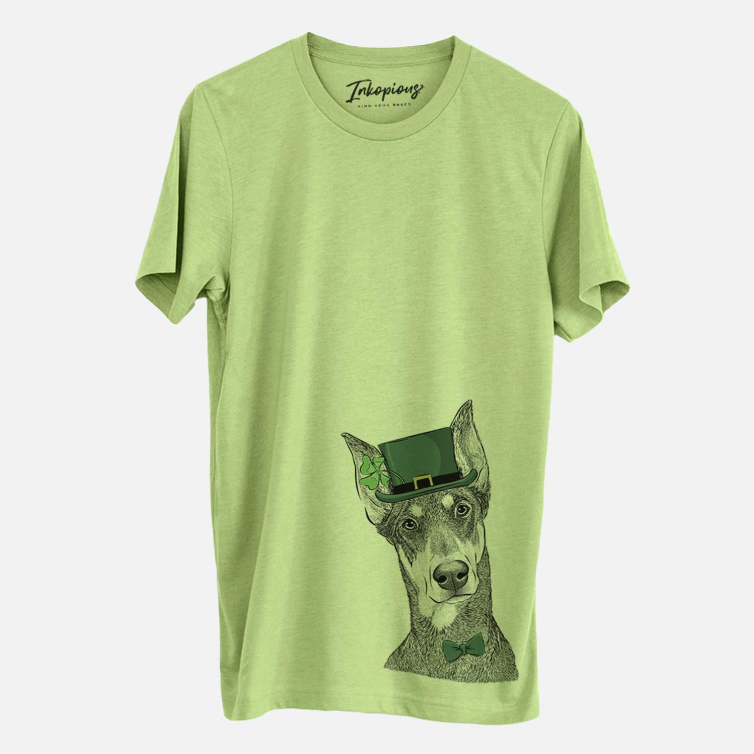 St. Patrick's Jenna the Doberman Pinscher - Unisex Crewneck