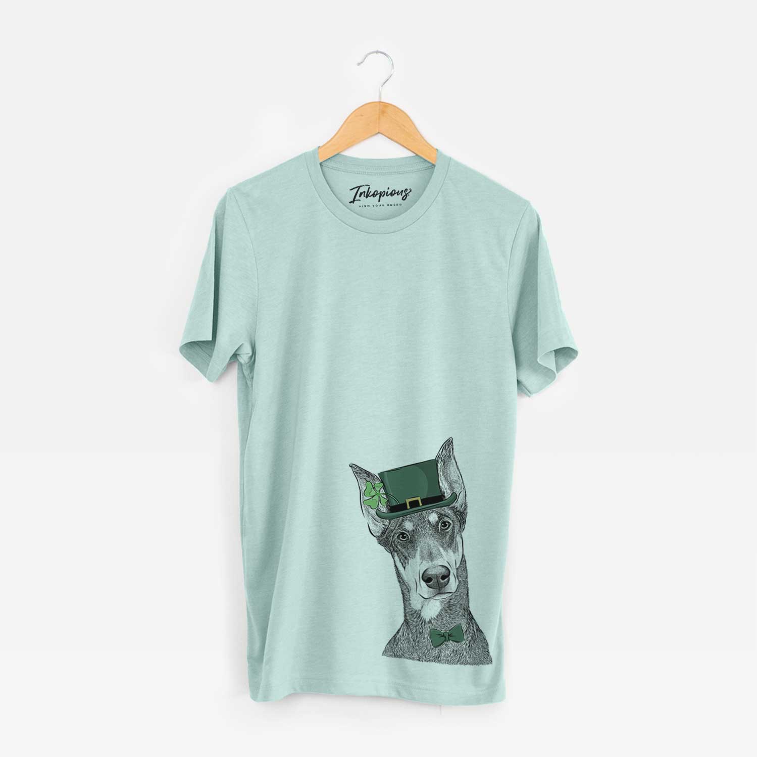 St. Patrick's Jenna the Doberman Pinscher - Unisex Crewneck