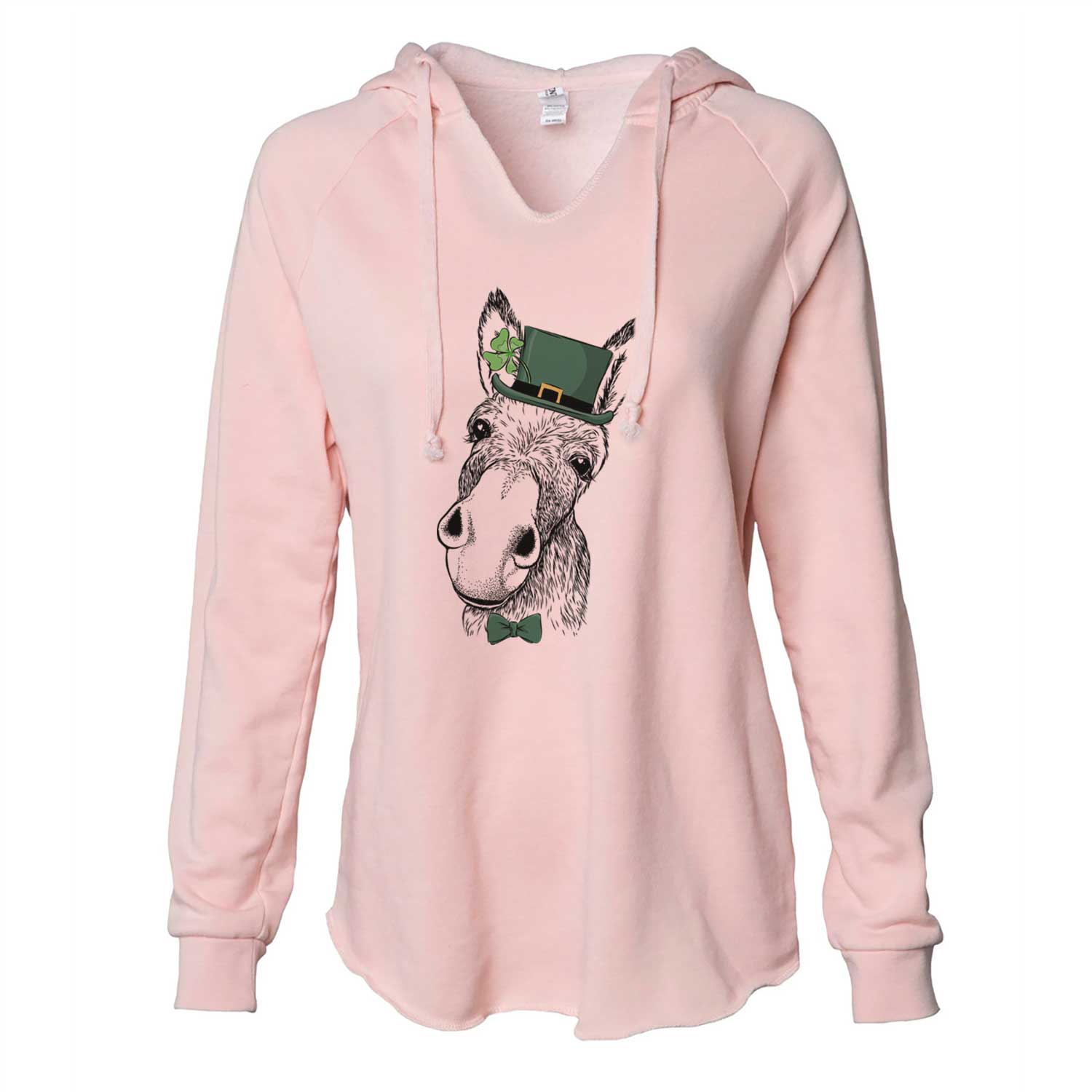 St. Patrick's Jenny the Donkey - Cali Wave Hooded Sweatshirt