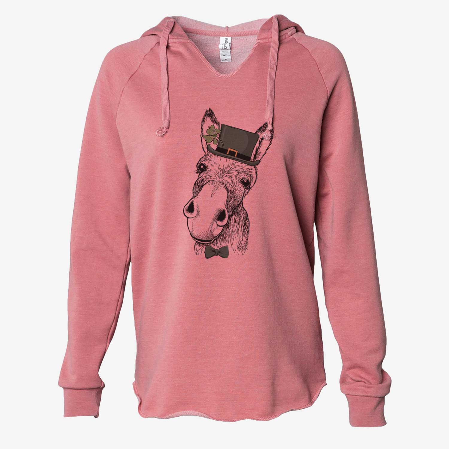 St. Patrick's Jenny the Donkey - Cali Wave Hooded Sweatshirt