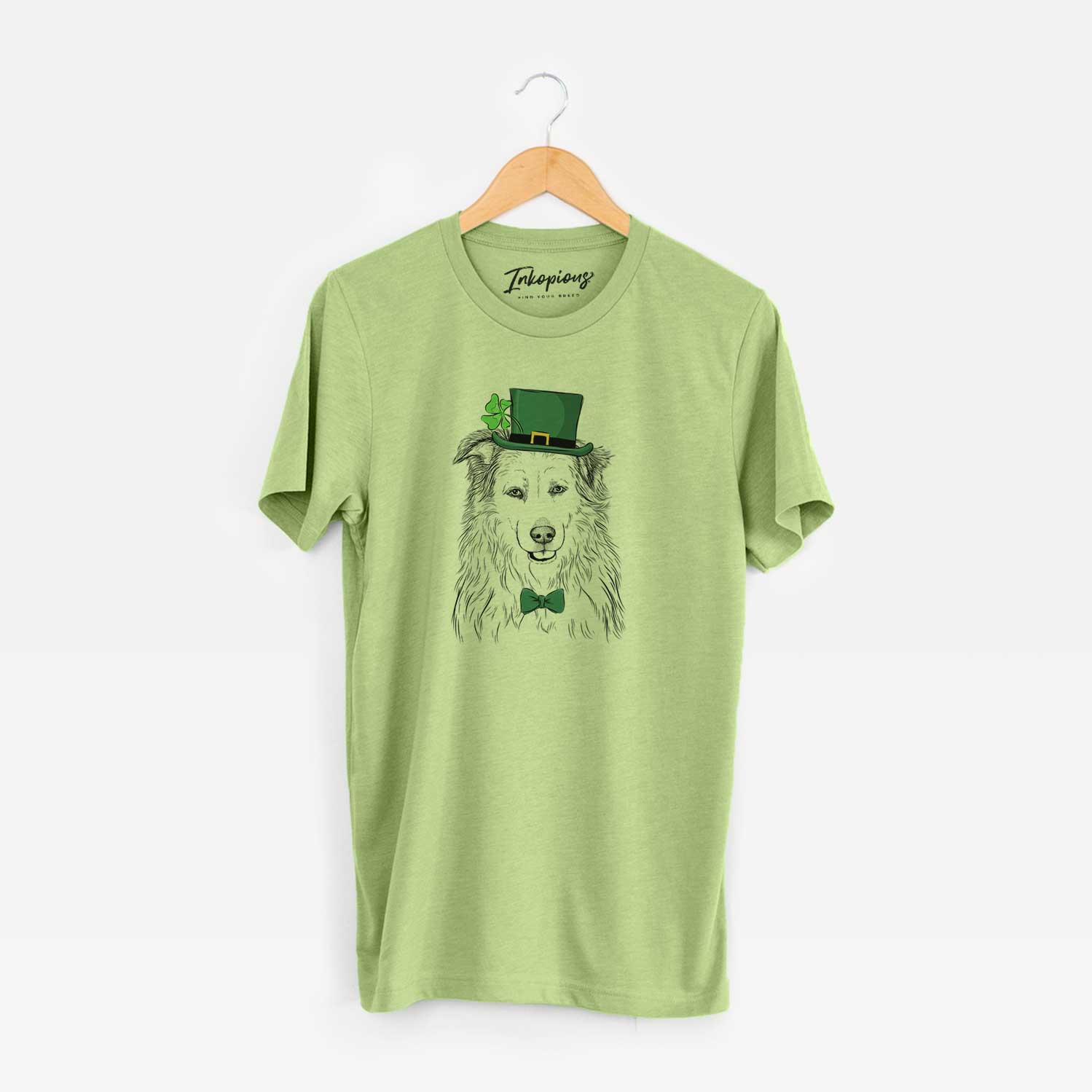 St. Patrick's Jessie the Great Pyrenees Mix - Unisex Crewneck