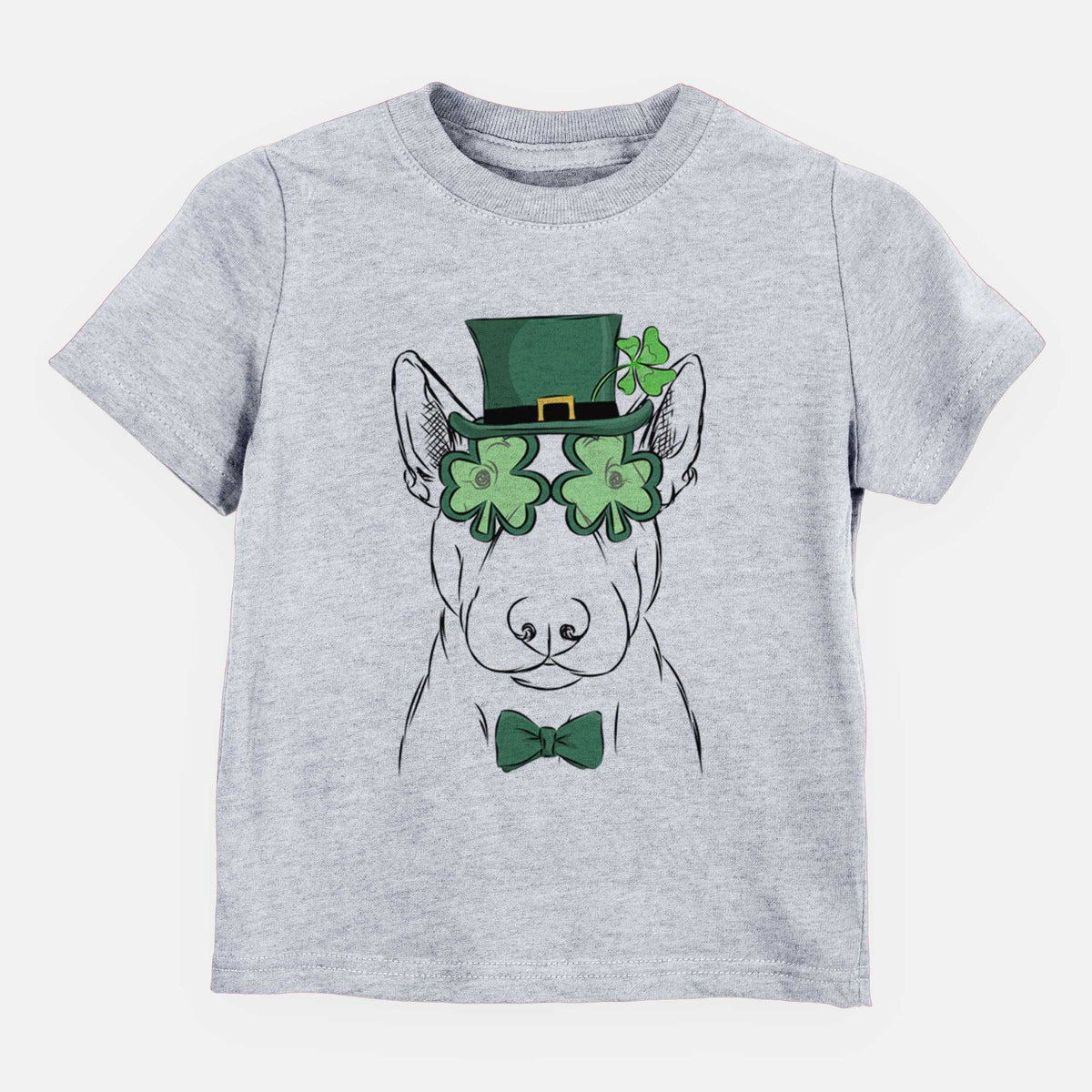 St. Patricks Jett the Bull Terrier - Kids/Youth/Toddler Shirt