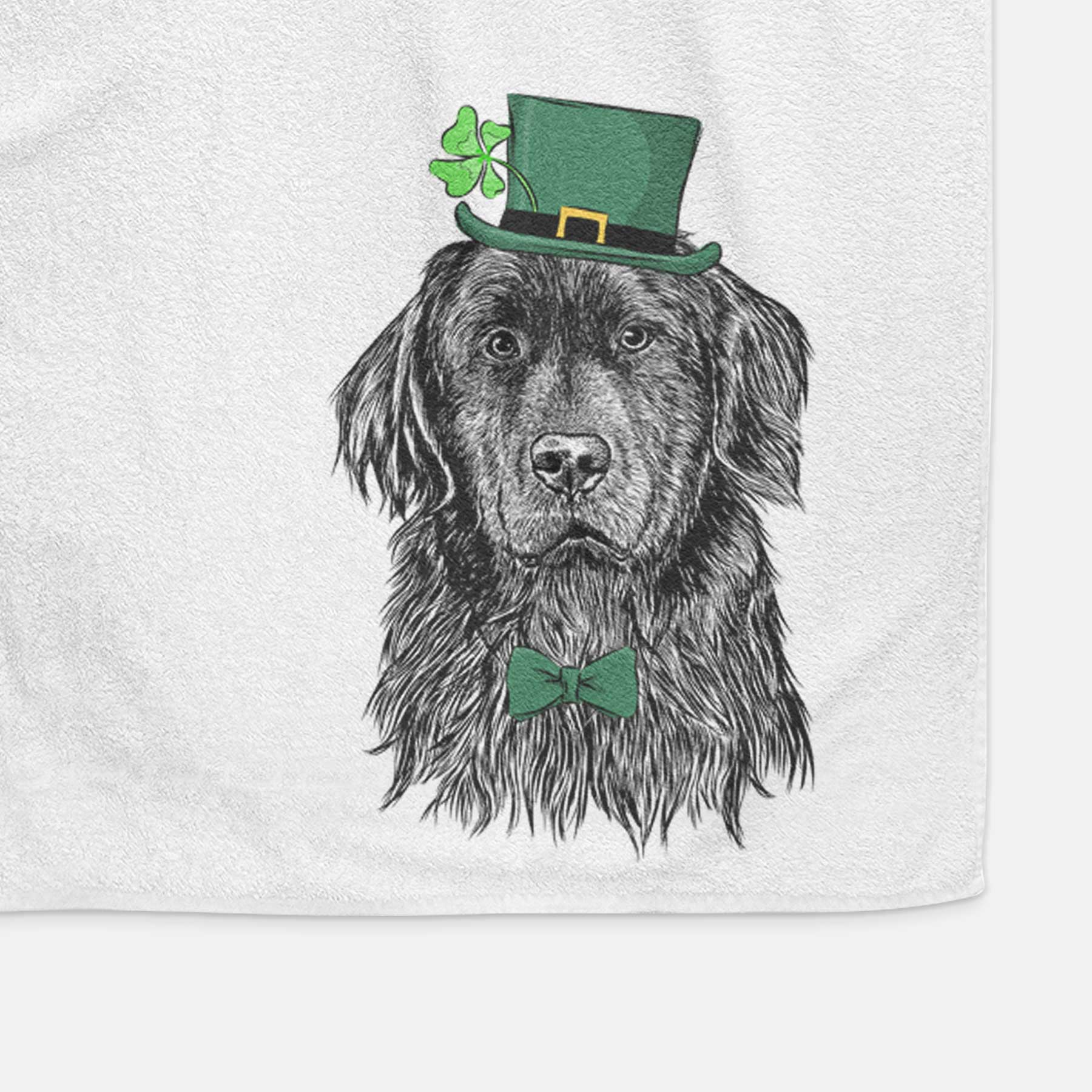 Jinx the Newfoundland Decorative Hand Towel