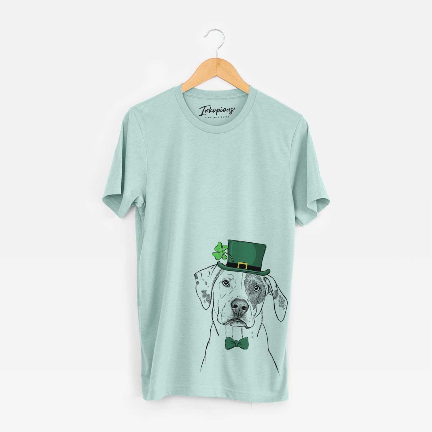 St. Patrick's Julio the Dogo Argentino Mix - Unisex Crewneck