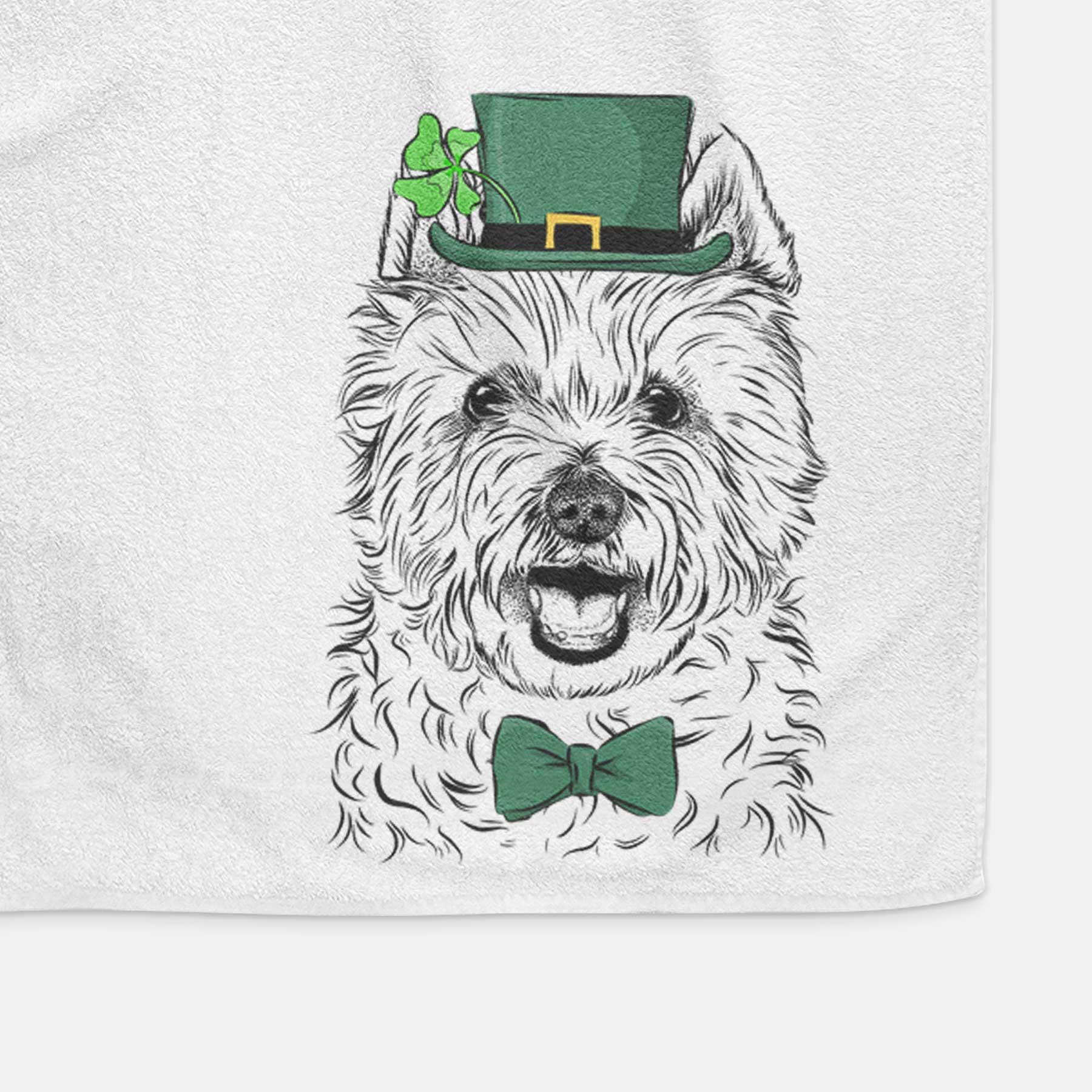 Kami the West Highland Terrier Decorative Hand Towel