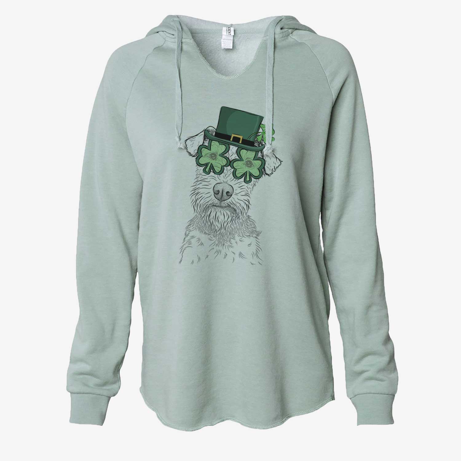 St. Patrick's Kiara the Welsh Terrier - Cali Wave Hooded Sweatshirt