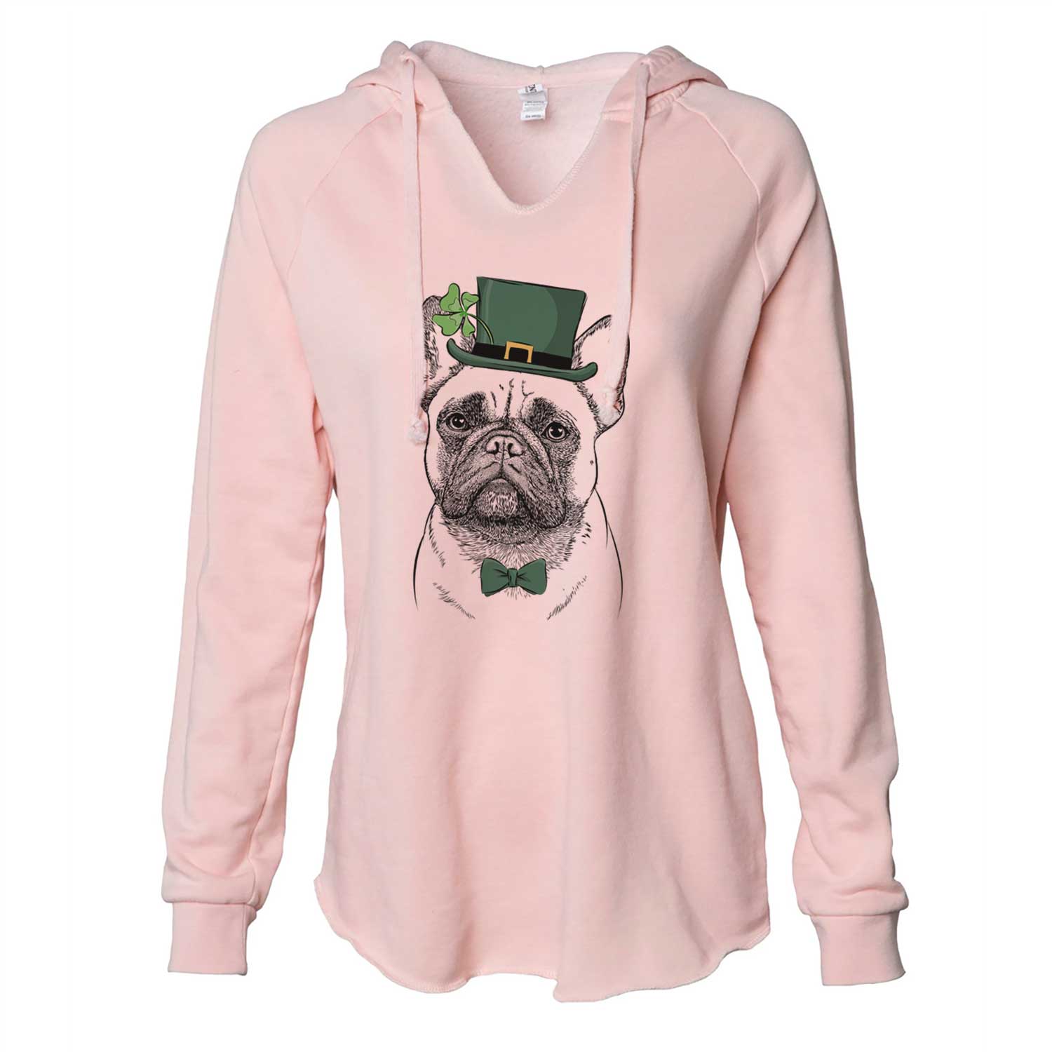 St. Patrick's Kingsleigh the French Bulldog - Cali Wave Hooded Sweatshirt