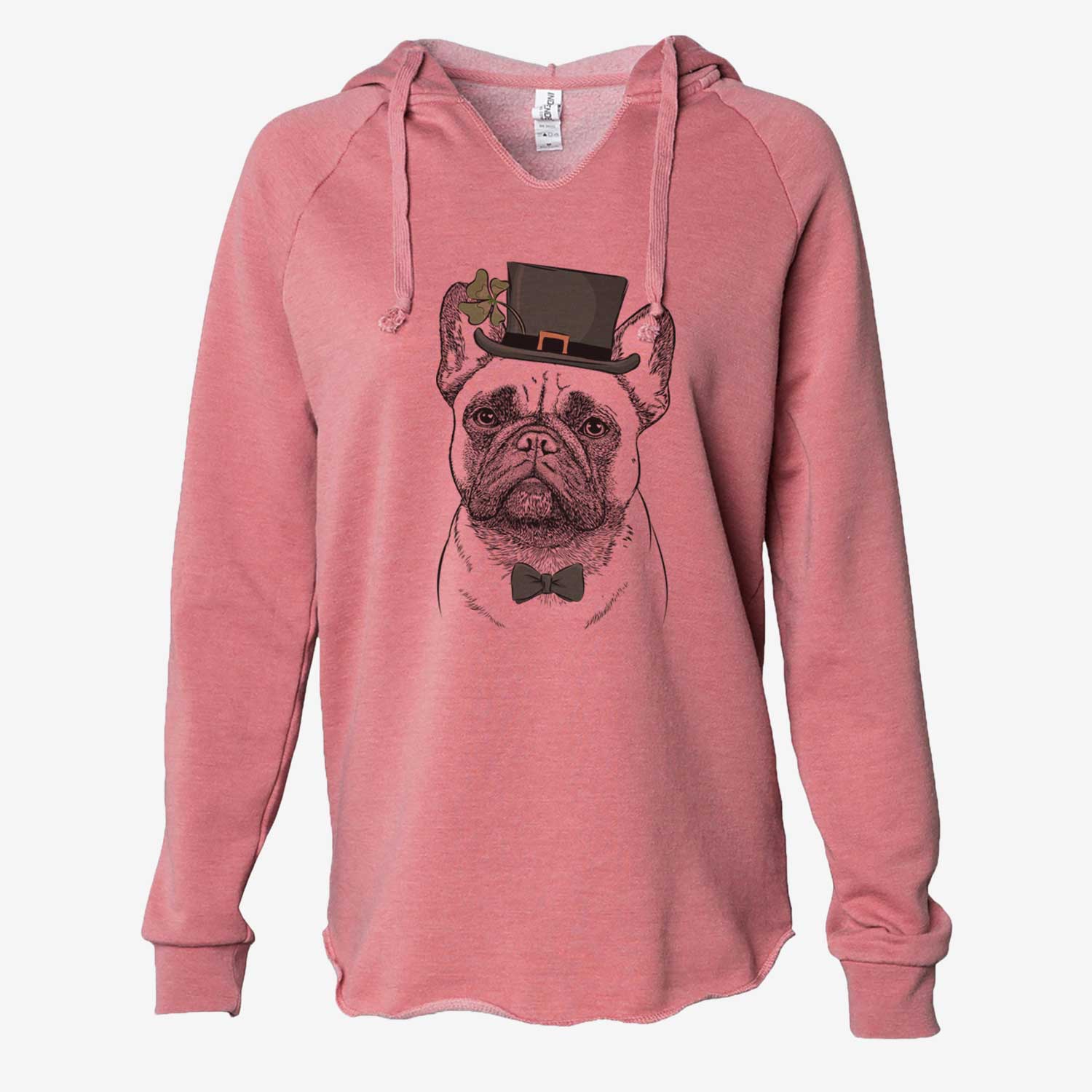 St. Patrick's Kingsleigh the French Bulldog - Cali Wave Hooded Sweatshirt