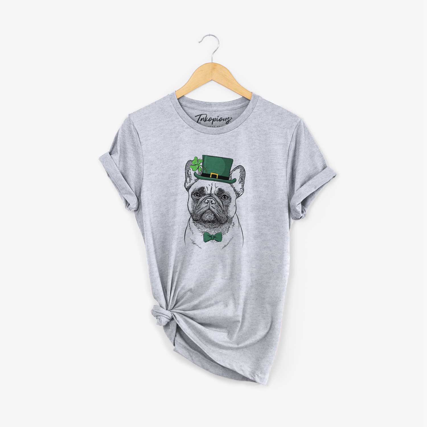 St. Patrick's Kingsleigh the French Bulldog - Unisex Crewneck