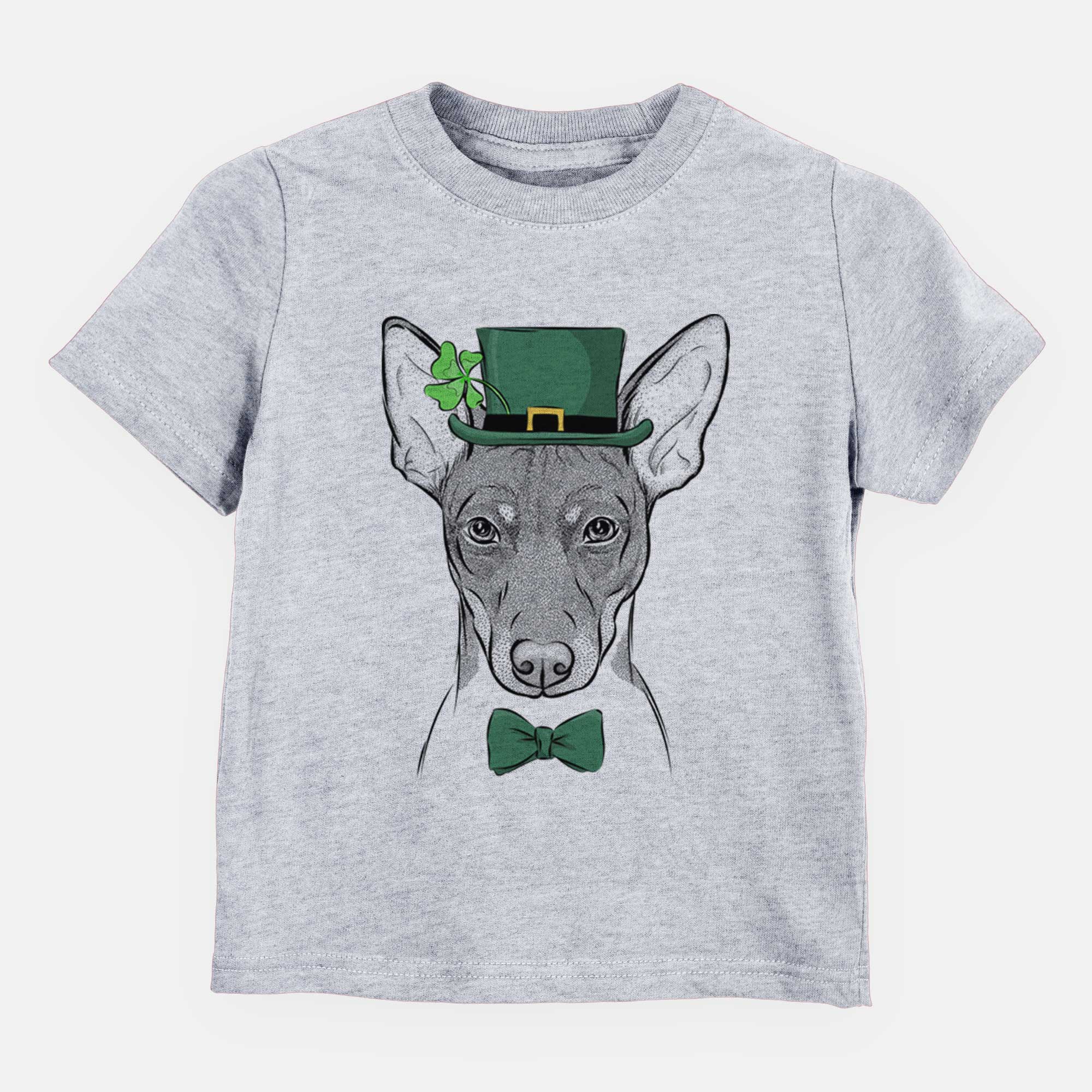 St. Patricks Knox the Rat Terrier - Kids/Youth/Toddler Shirt