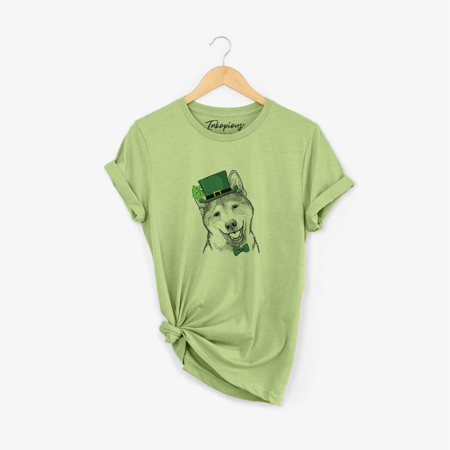 St. Patrick's Koby the Shiba Inu - Unisex Crewneck