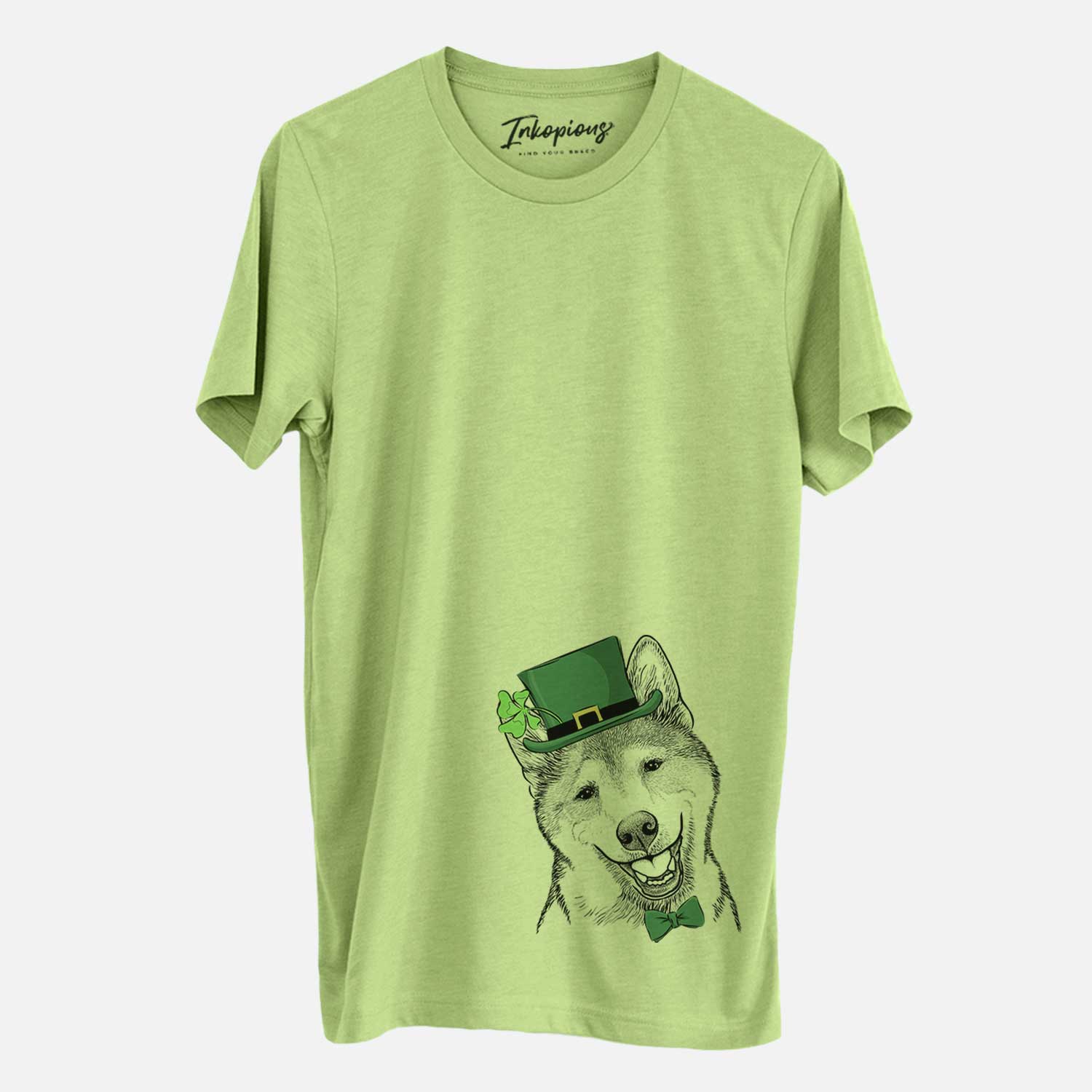 St. Patrick's Koby the Shiba Inu - Unisex Crewneck