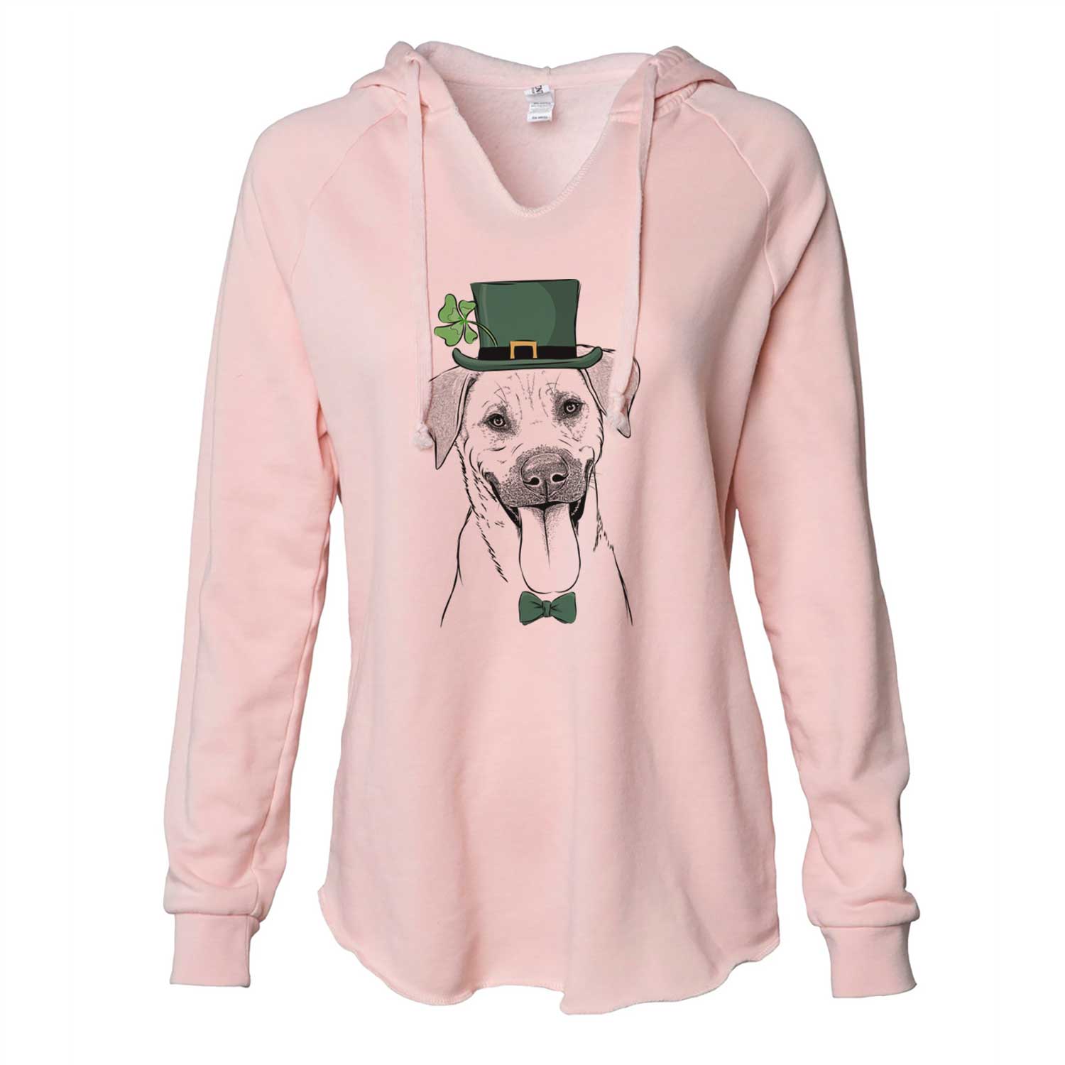 St. Patrick's Koda the Black Mouth Cur - Cali Wave Hooded Sweatshirt