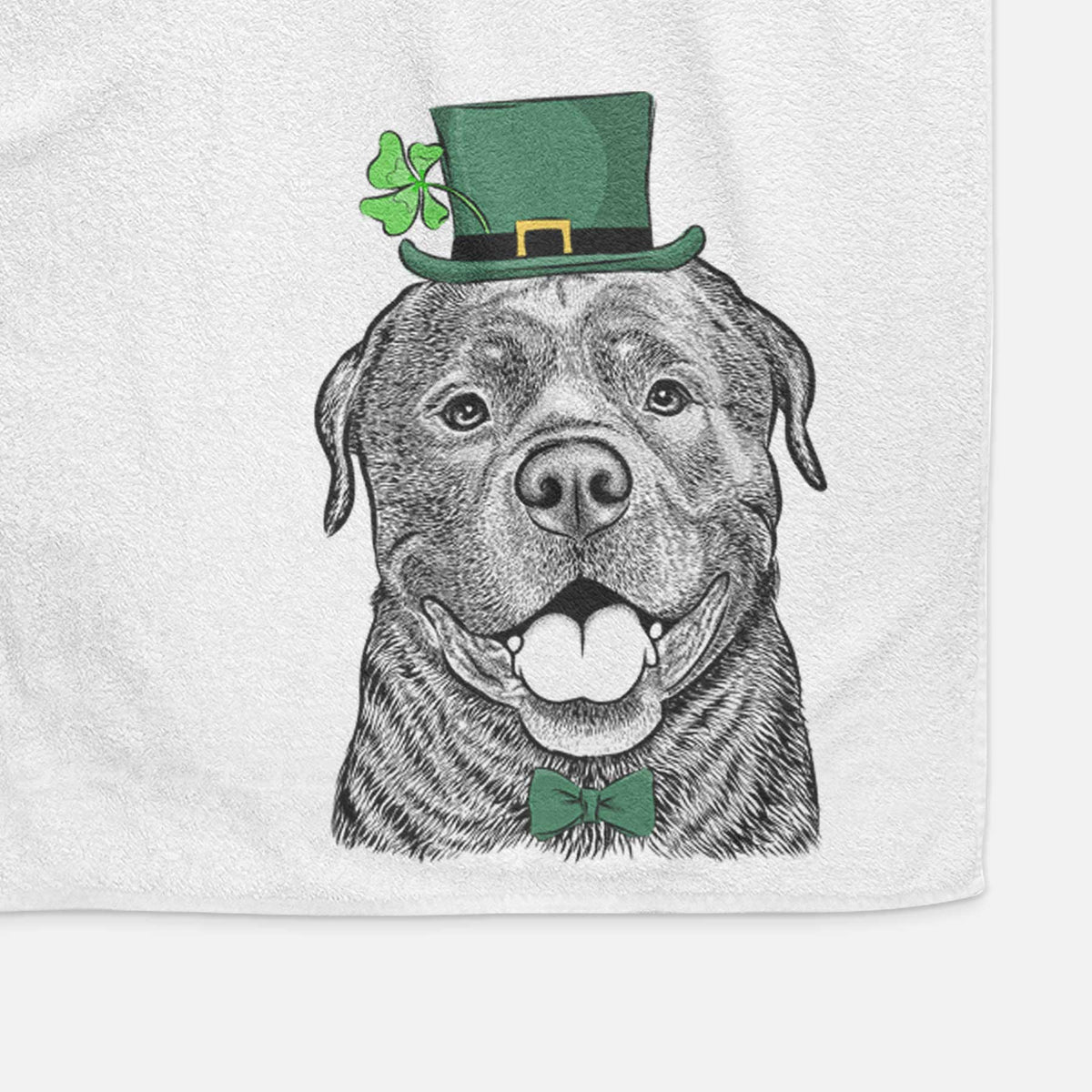 Kojak the Rottweiler Decorative Hand Towel