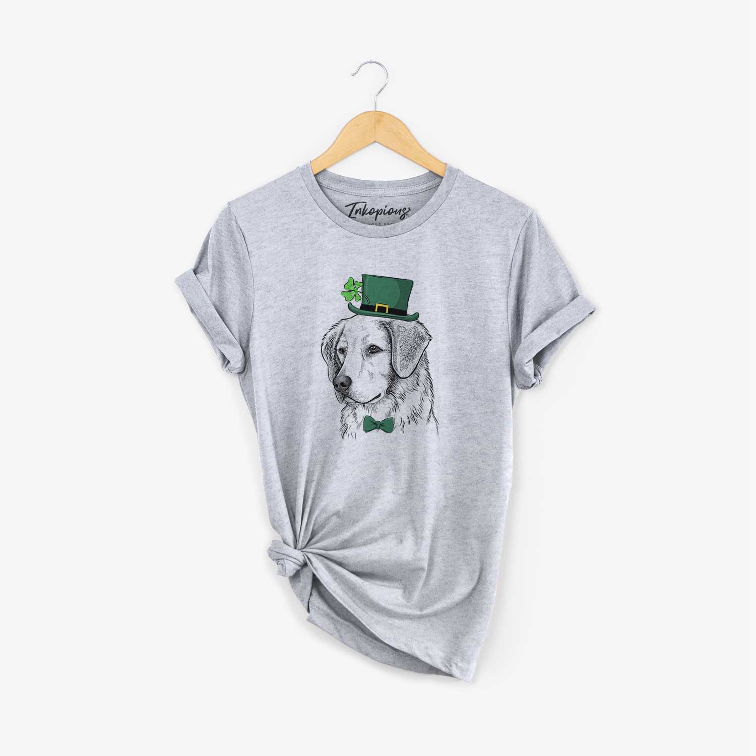 St. Patrick's Kula the Golden Retriever - Unisex Crewneck