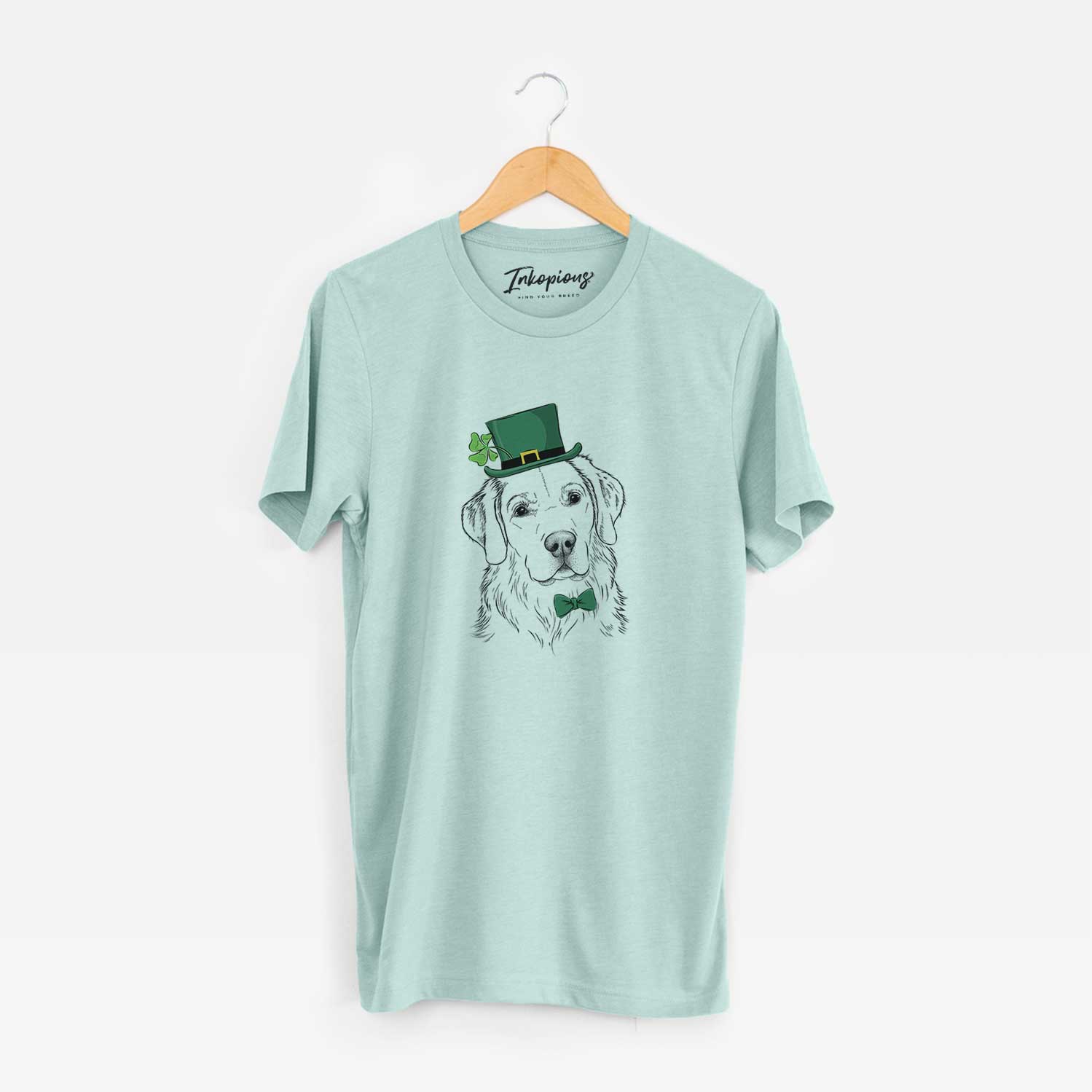 St. Patrick's Kula the Golden Retriever - Unisex Crewneck