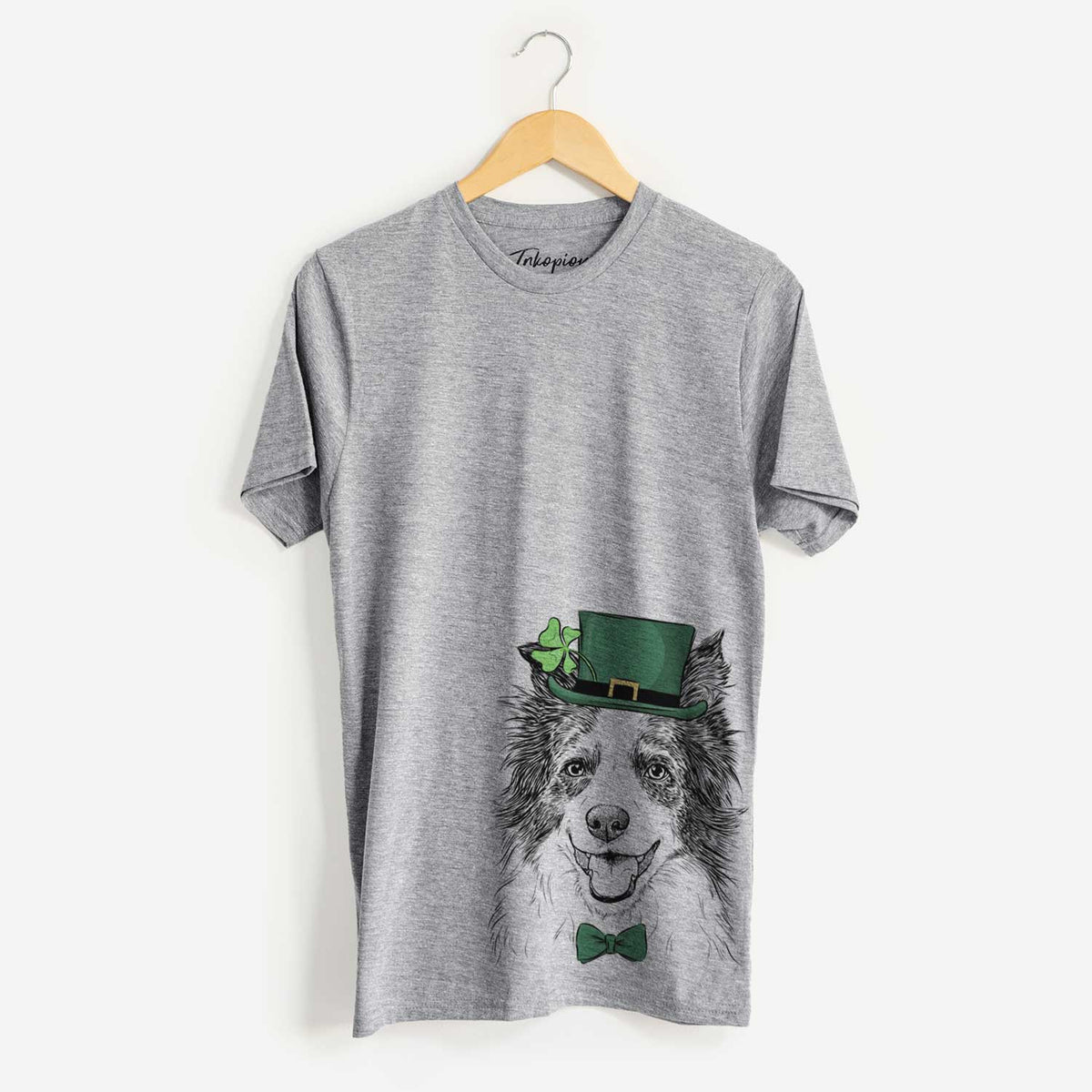 St. Patrick's Kylee the Border Collie - Unisex Crewneck