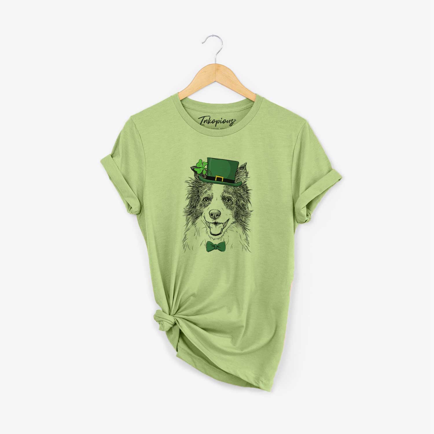 St. Patrick's Kylee the Border Collie - Unisex Crewneck