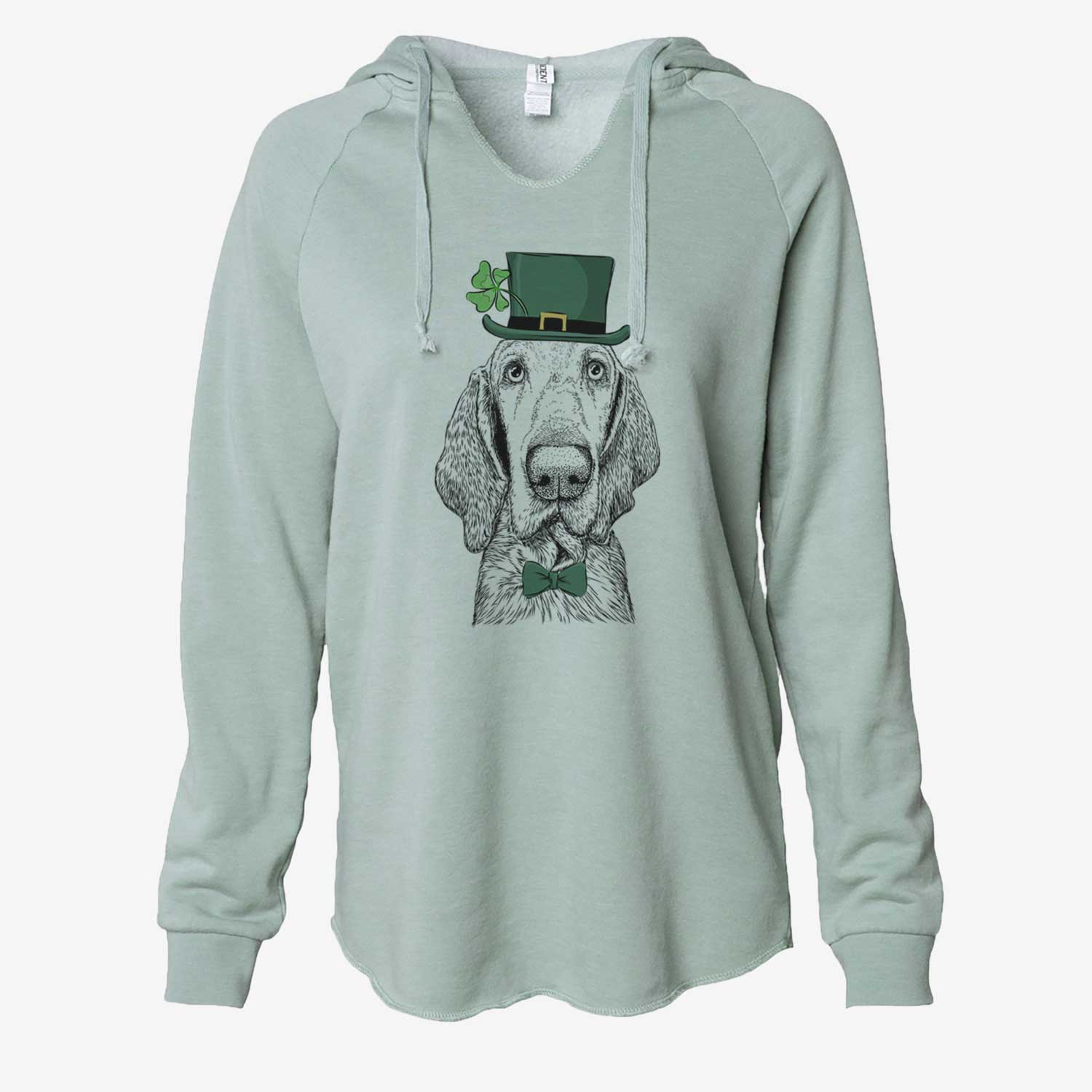 St. Patrick's Kylie the Bracco Italiano - Cali Wave Hooded Sweatshirt