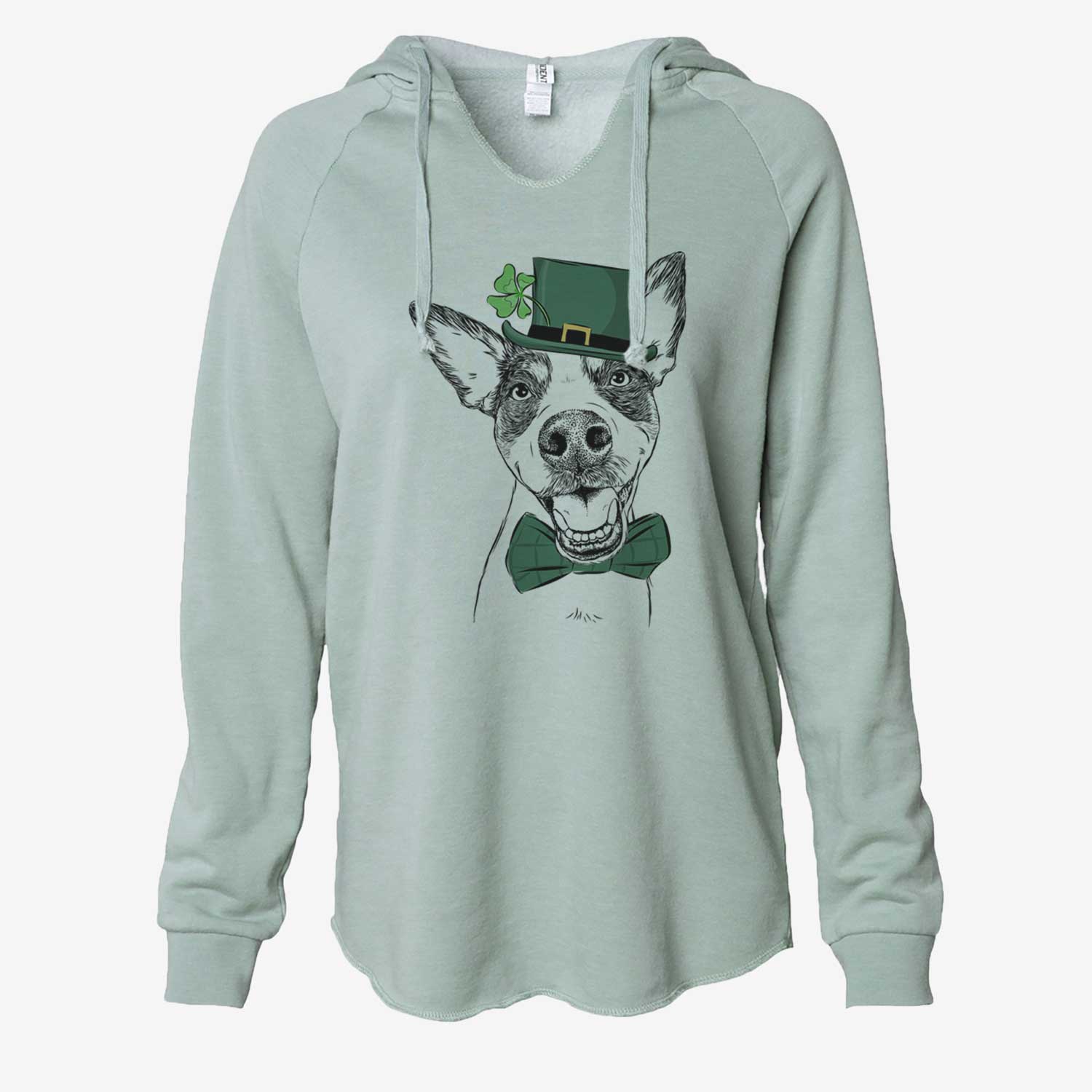 St. Patrick's Kylo the Mixed Breed - Cali Wave Hooded Sweatshirt