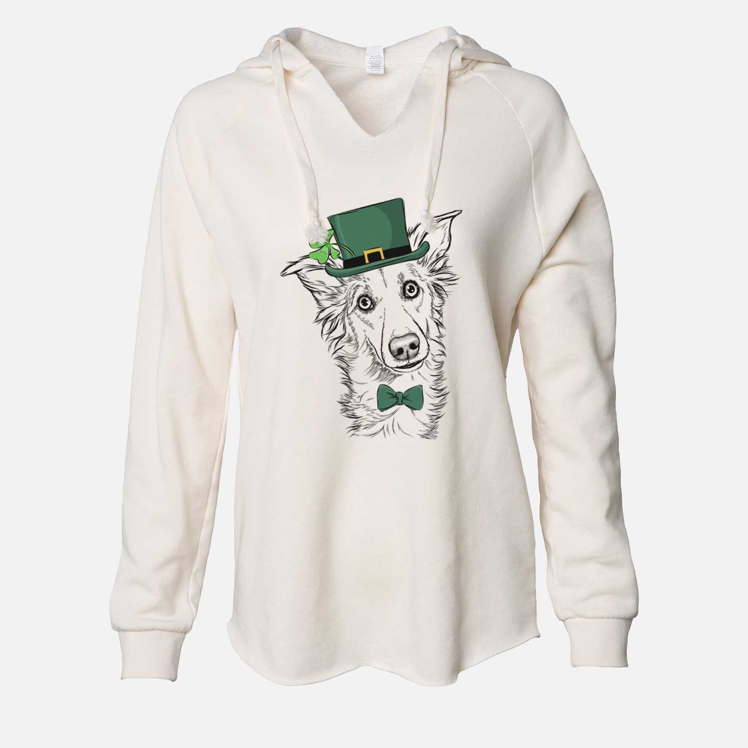 St. Patrick's Kyu the Windsprite - Cali Wave Hooded Sweatshirt