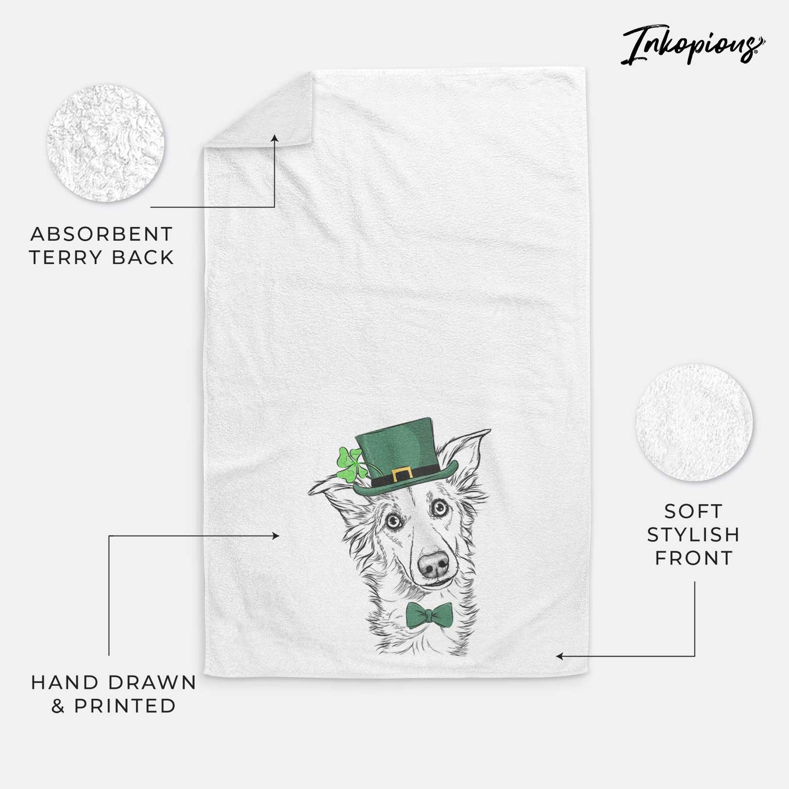 Kyu the Windsprite Decorative Hand Towel