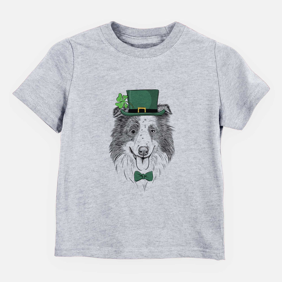 St. Patricks Lady Bug the Border Collie - Kids/Youth/Toddler Shirt