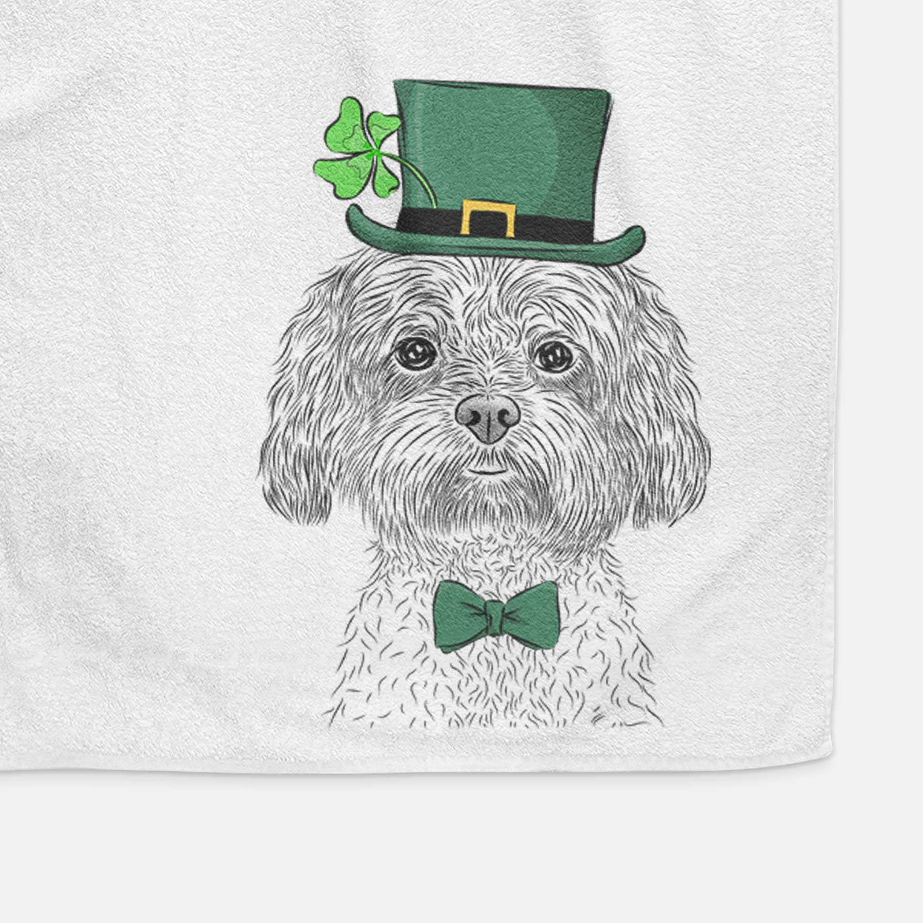 Lane the Lhasa Apso Decorative Hand Towel