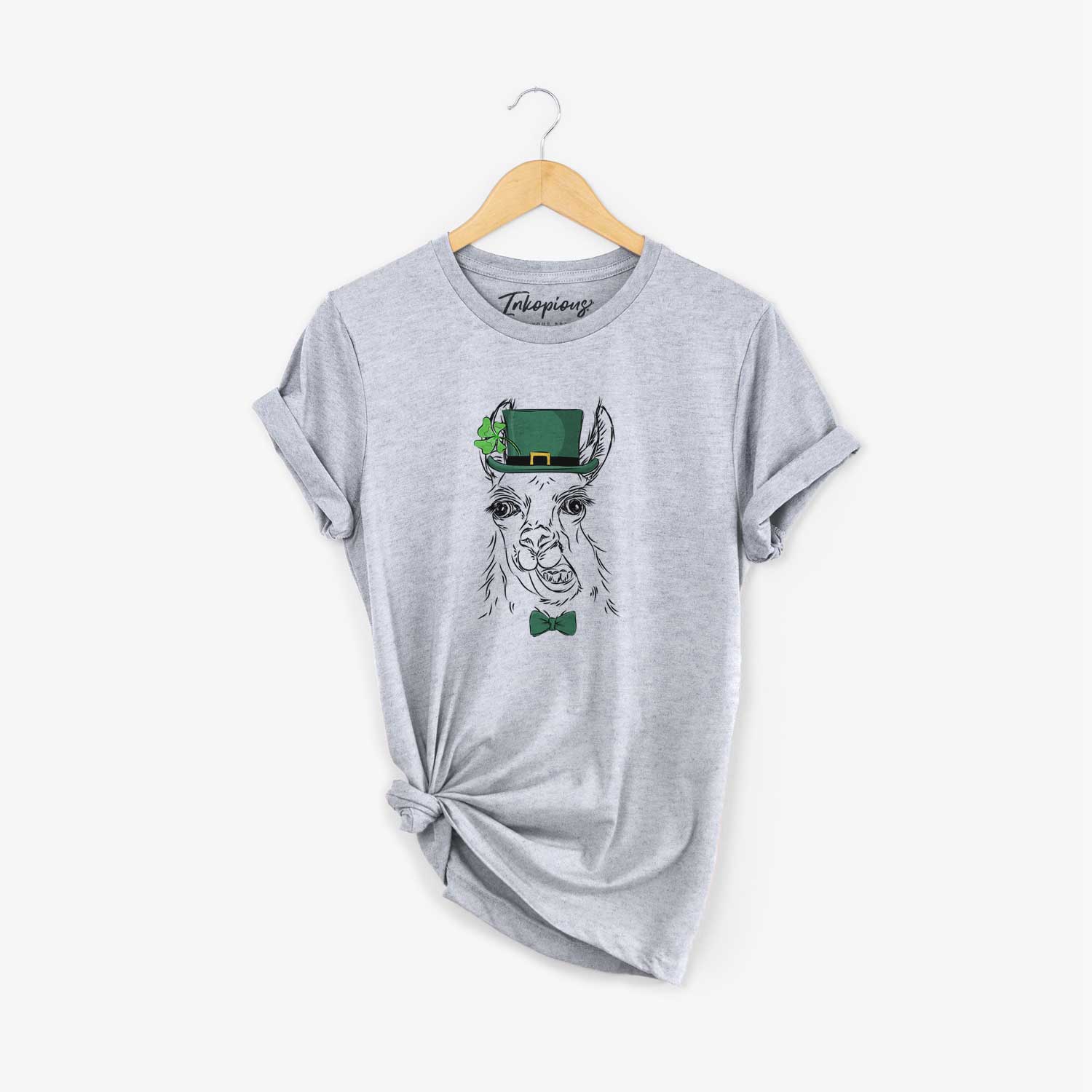 St. Patrick's Larry the Llama - Unisex Crewneck