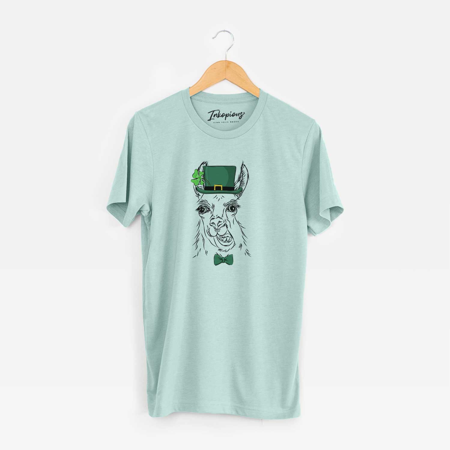 St. Patrick's Larry the Llama - Unisex Crewneck