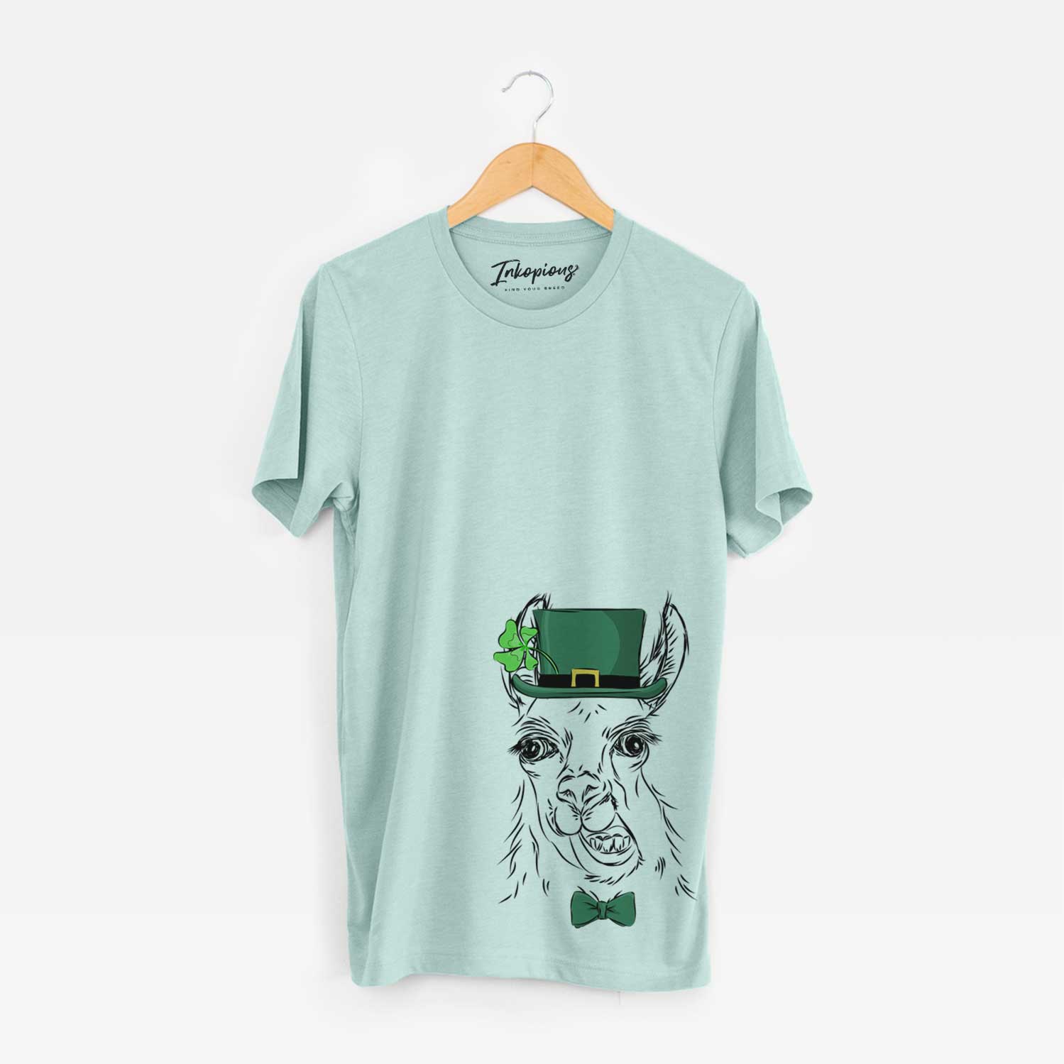 St. Patrick's Larry the Llama - Unisex Crewneck