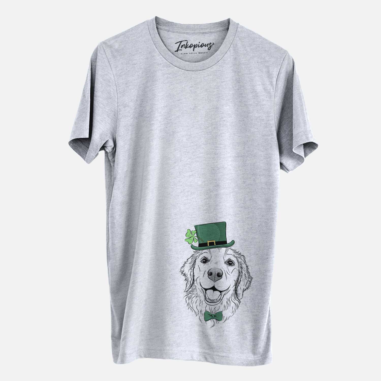 St. Patrick's Legend the Golden Retriever - Unisex Crewneck