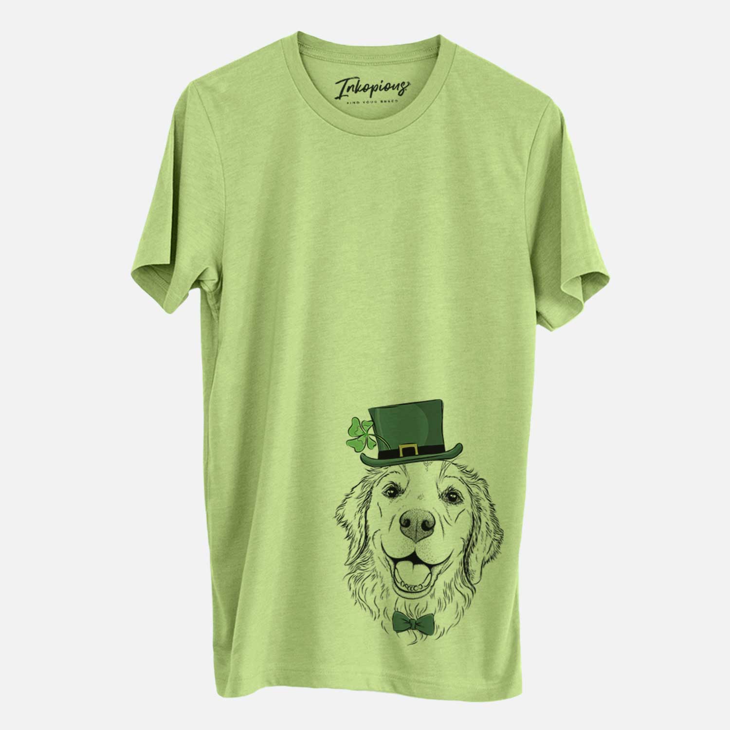 St. Patrick's Legend the Golden Retriever - Unisex Crewneck