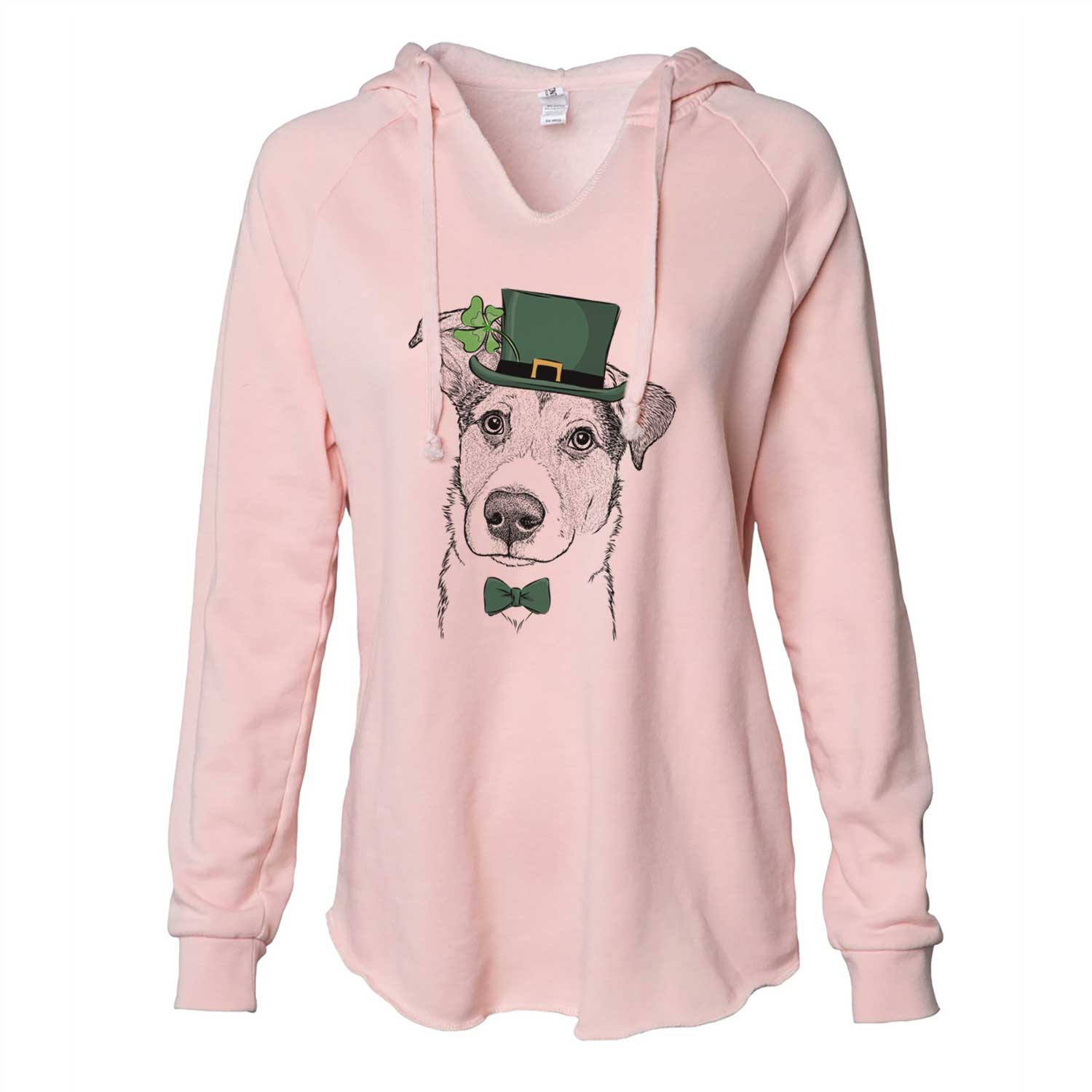 St. Patrick's Leia the Mixed Breed - Cali Wave Hooded Sweatshirt