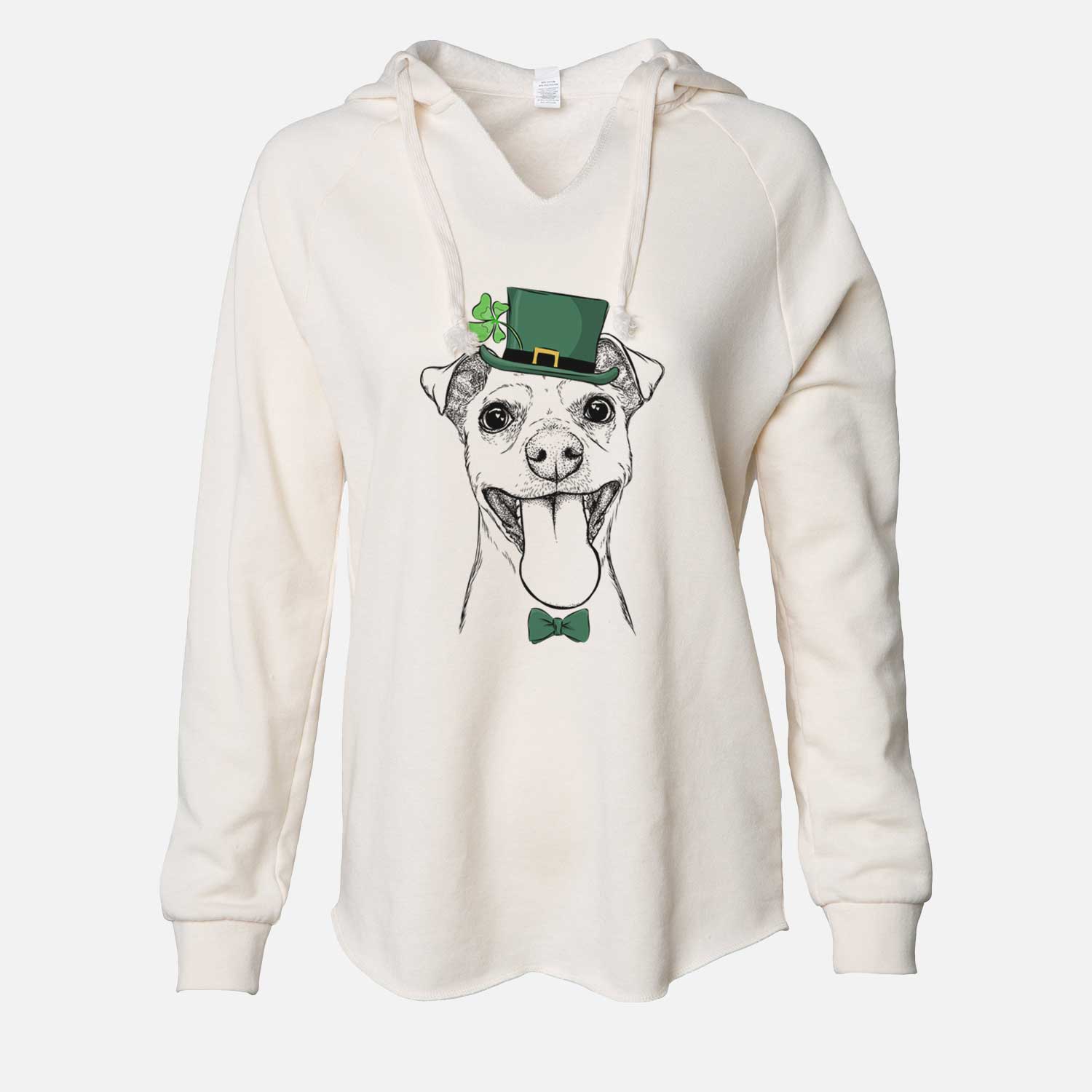 St. Patrick's Lemmie the Mixed Breed - Cali Wave Hooded Sweatshirt