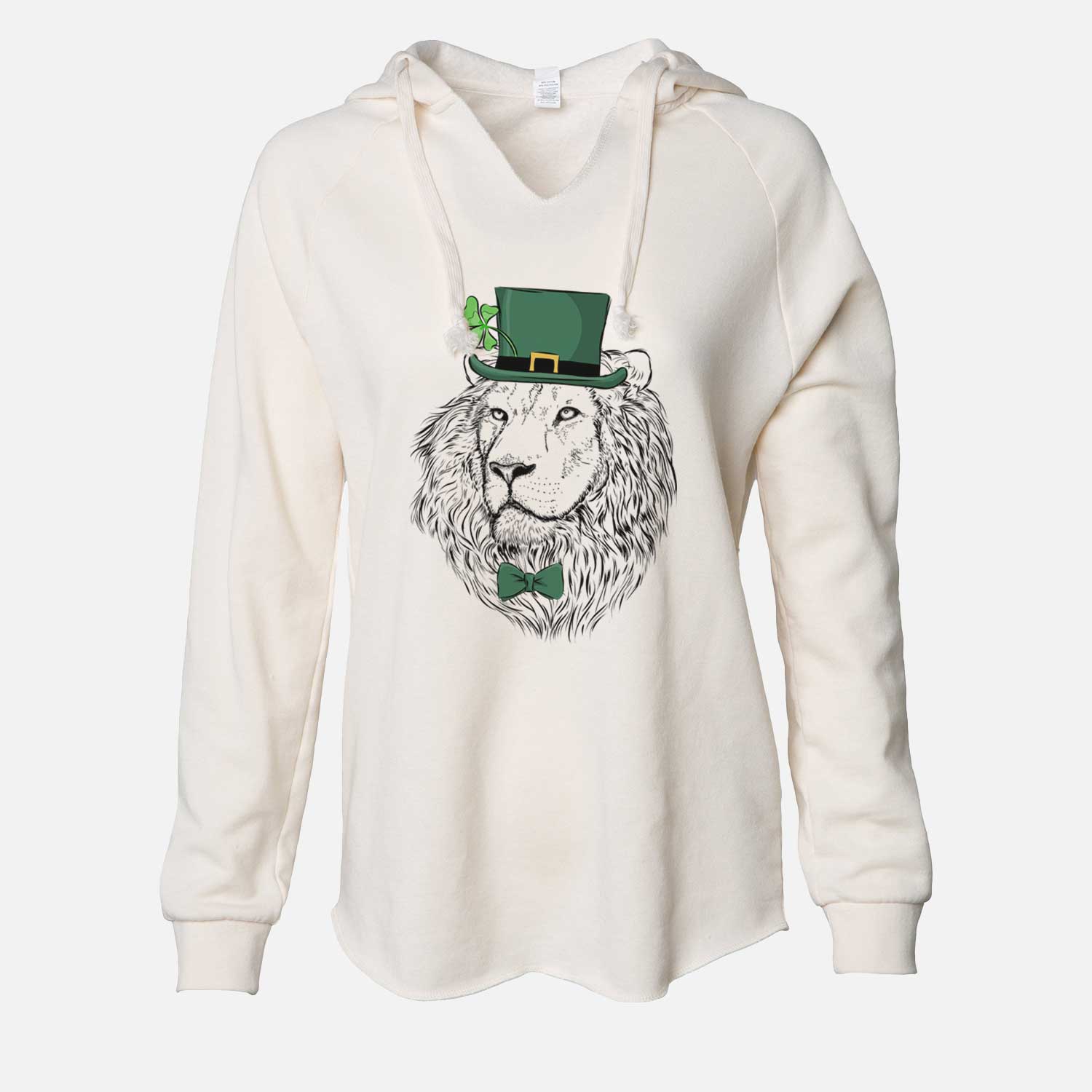 St. Patrick's Lenny the Lion - Cali Wave Hooded Sweatshirt