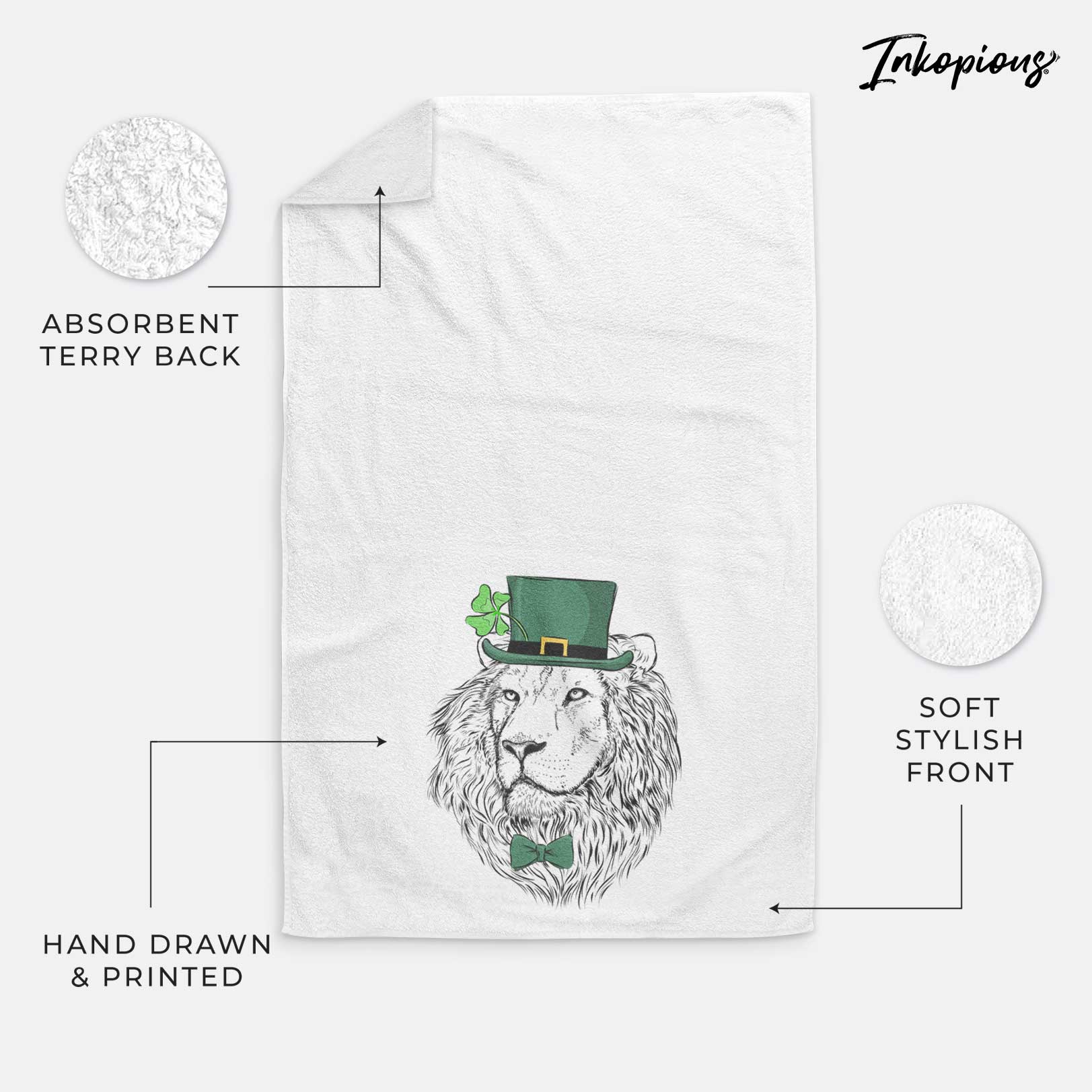 Lenny the Lion Decorative Hand Towel