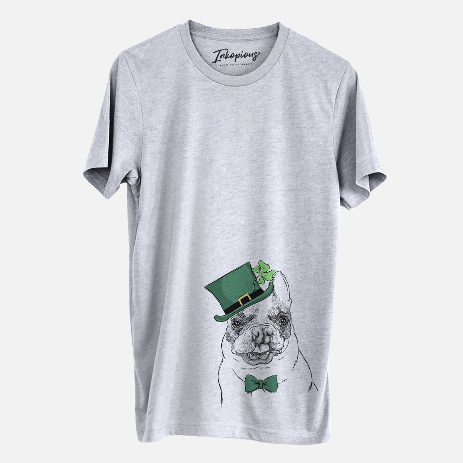 St. Patrick's Lentil the French Bulldog - Unisex Crewneck