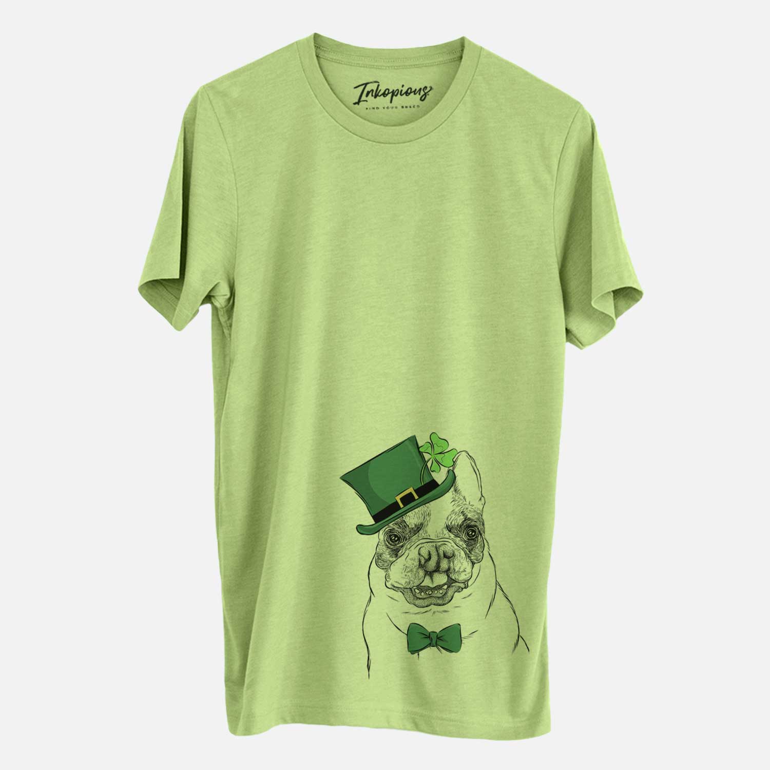 St. Patrick's Lentil the French Bulldog - Unisex Crewneck