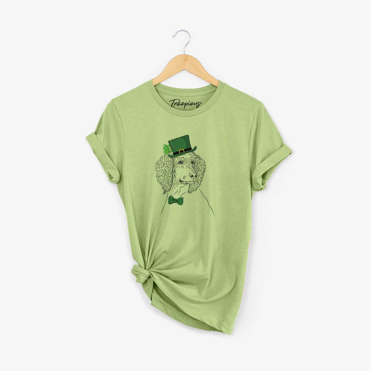 St. Patrick&#39;s Leo the Poodle - Unisex Crewneck